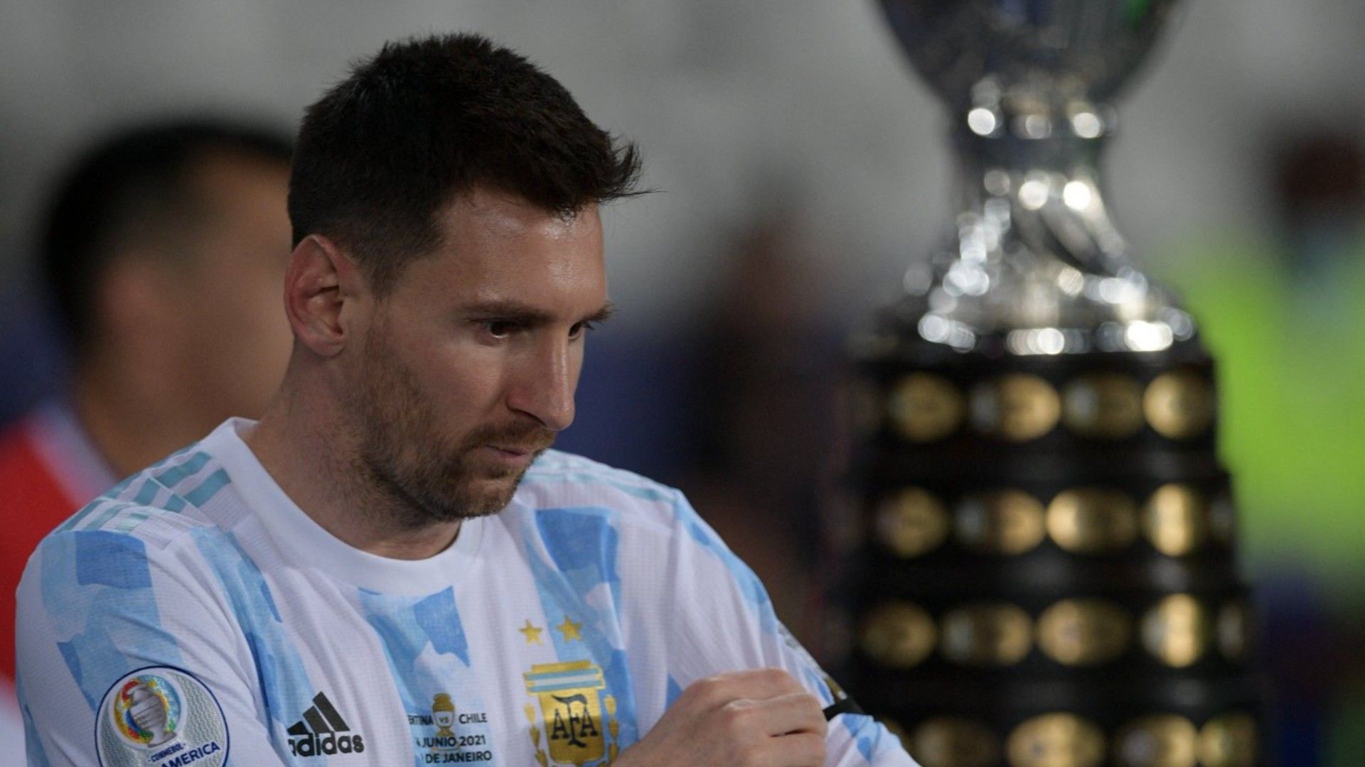 Messi Argentina Chile Fecha 1 Grupo A Copa America 2021
