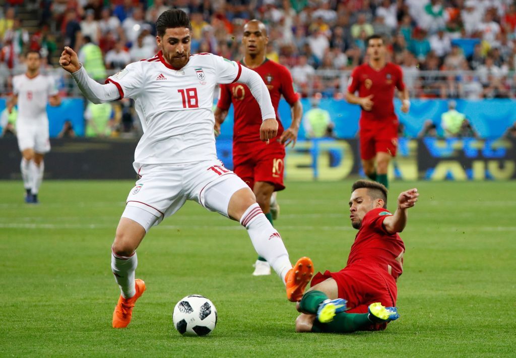 Alireza Jahanbakhsh Iran Portugal World Cup 2018
