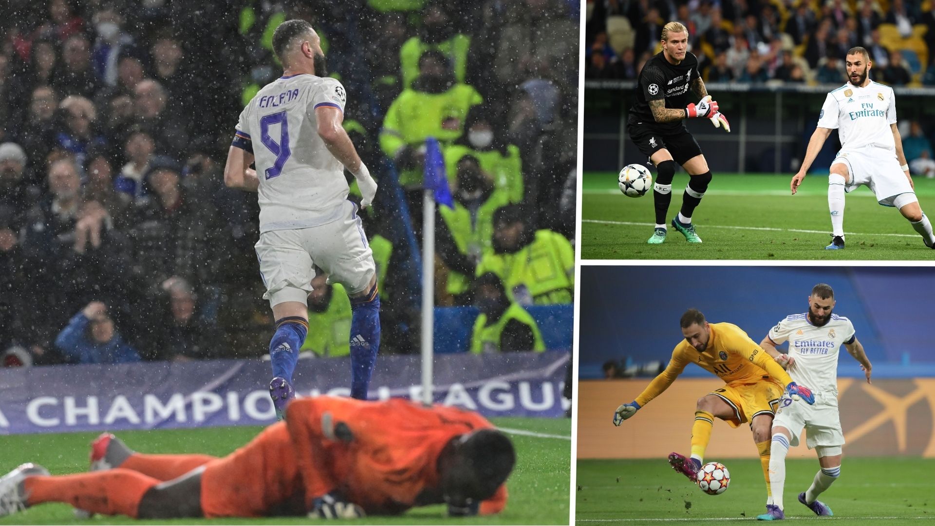 Karim Benzema, Donnarumma, Edouard Mendy, Karius GFX