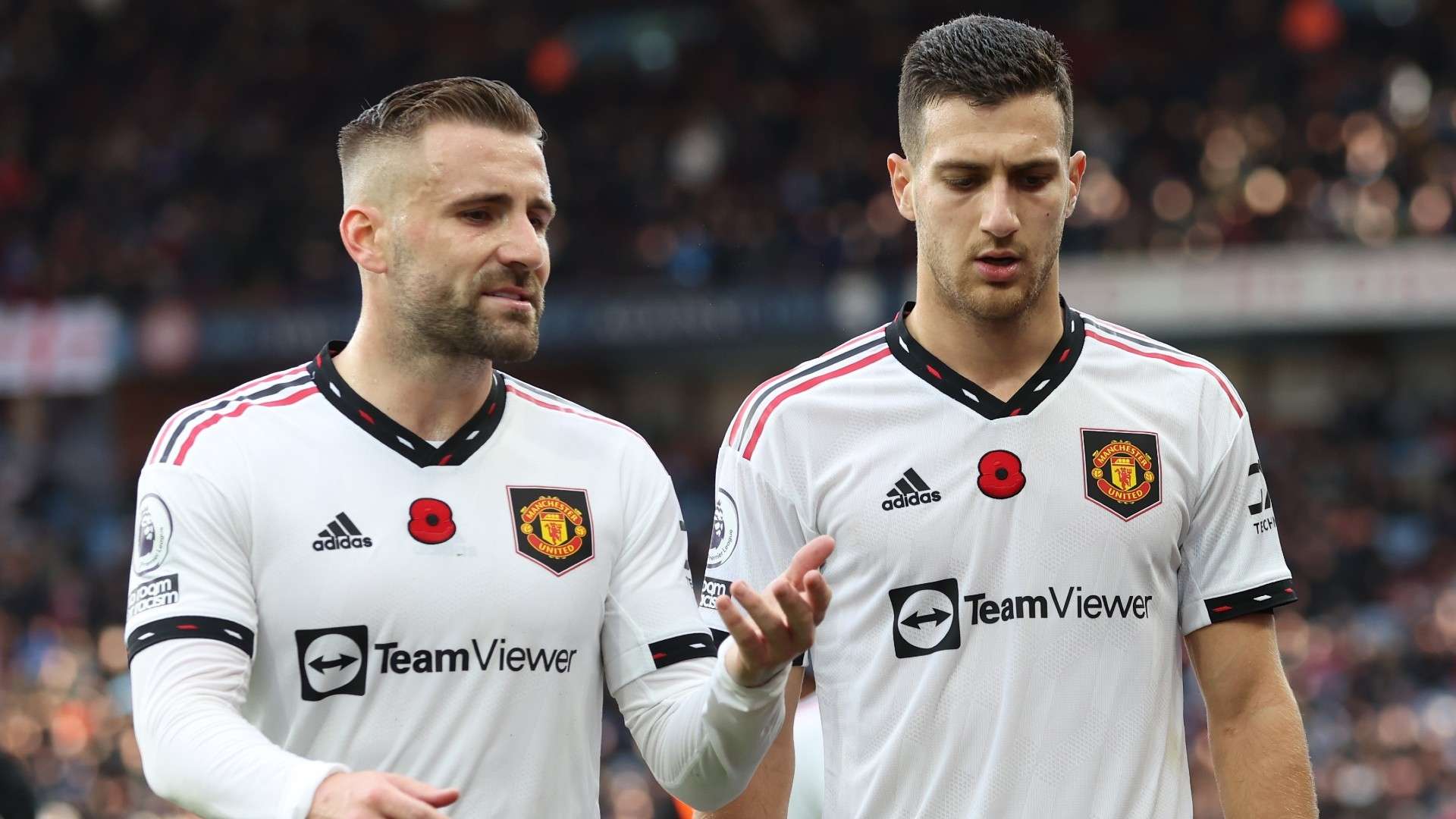 Luke Shaw Diogo Dalot Manchester United 2022-23