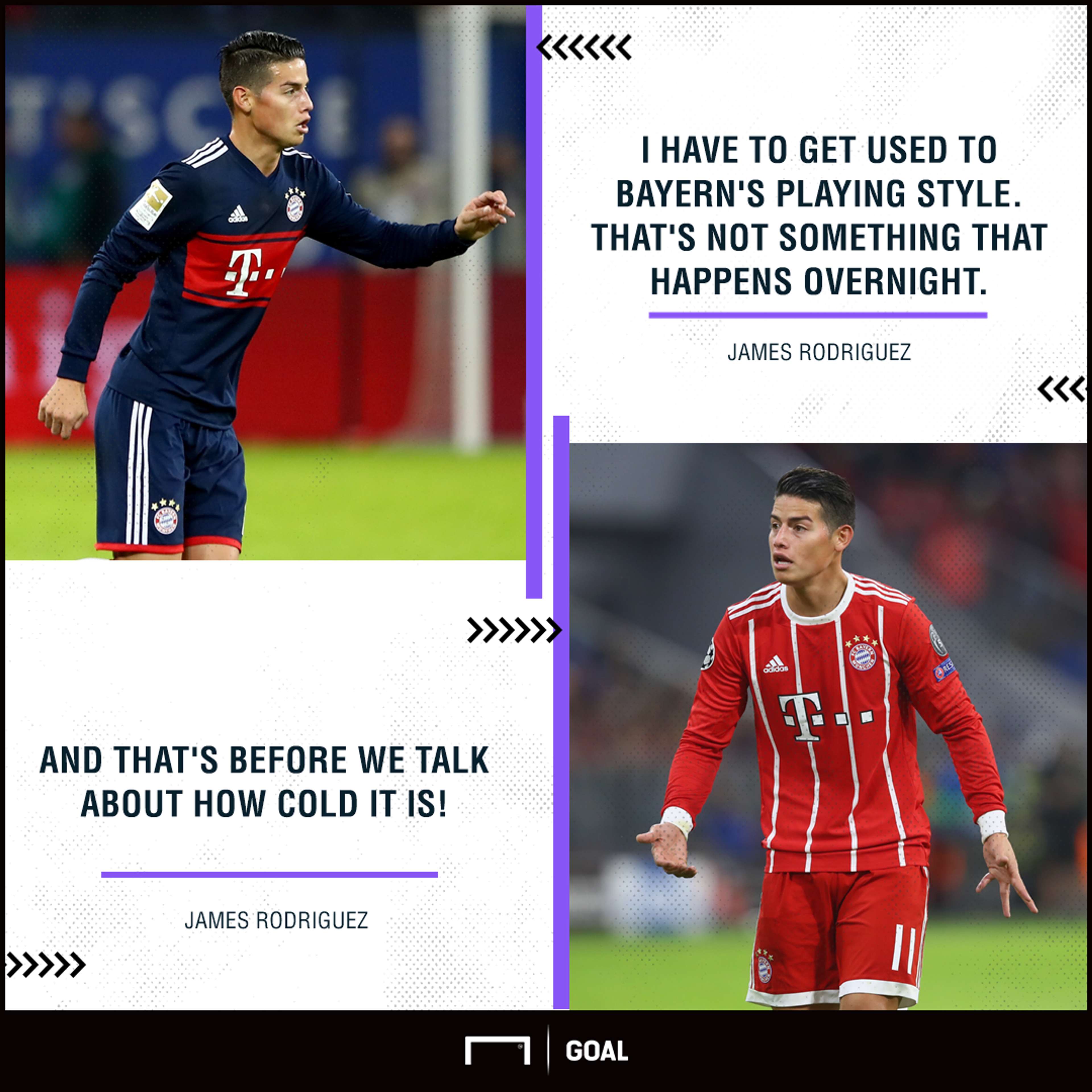 James Rodriguez Bayern Munich form cold