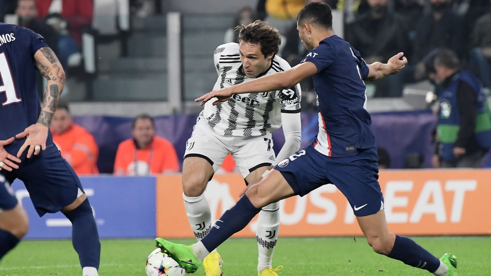 Federico Chiesa Juventus PSG 02112022