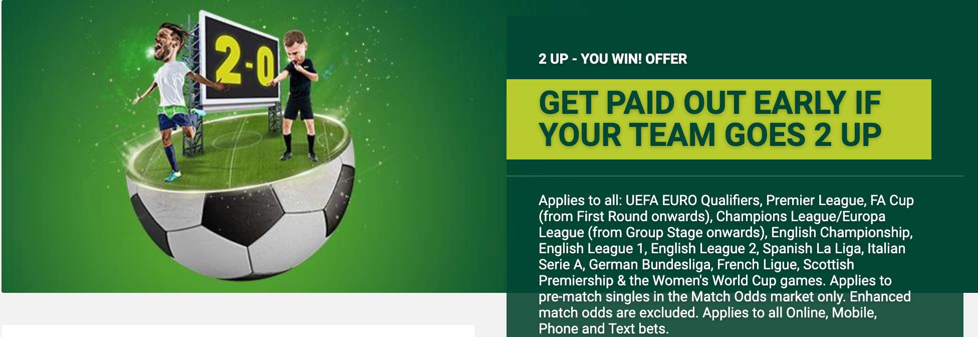 Paddy Power 2-up Offer