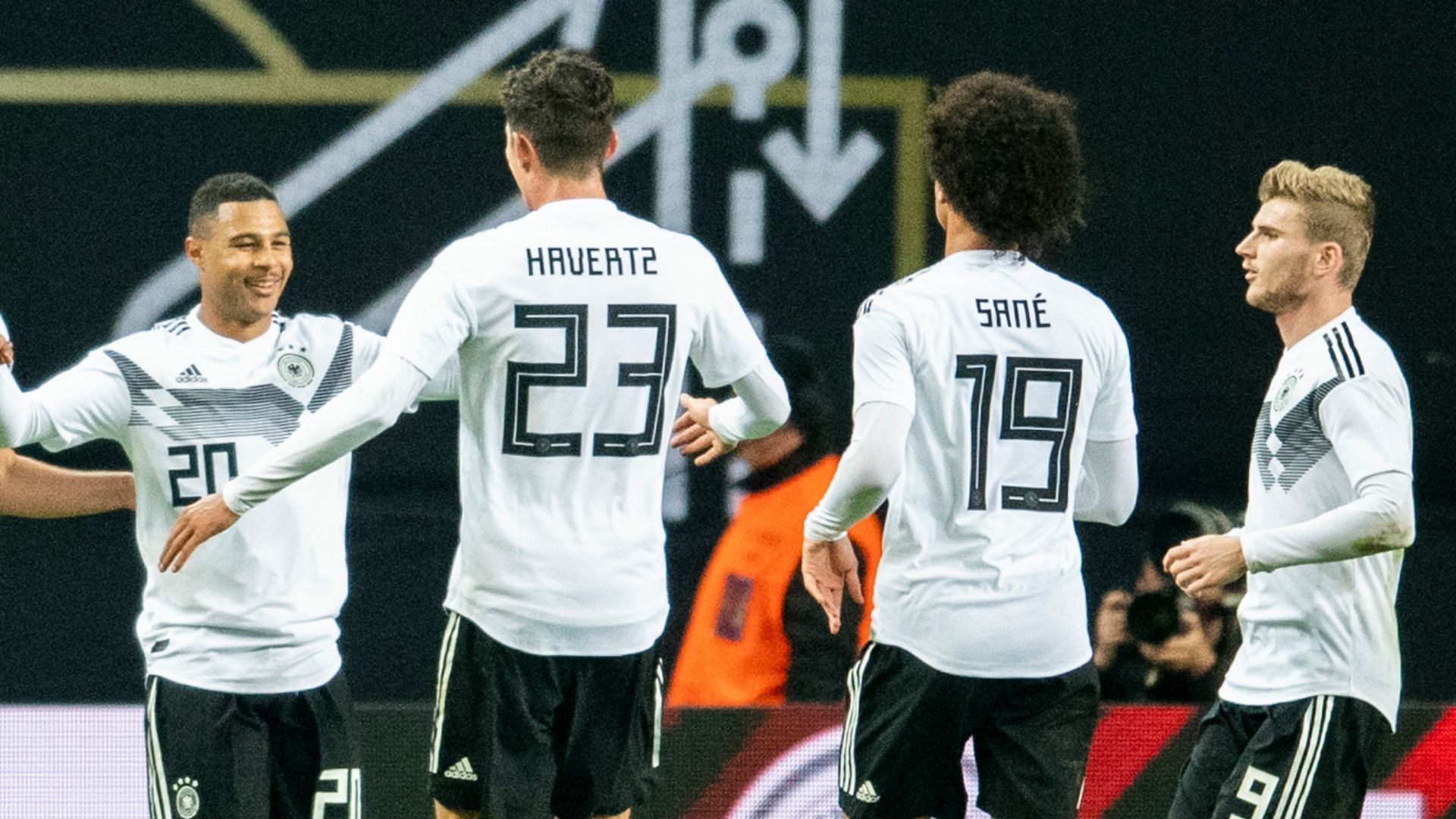 Kai Havertz Serge Gnabry Leroy Sane Timo Werner Deutschland Russland Germany 15112018