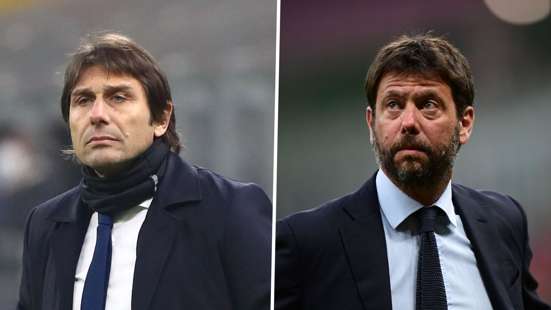 Antonio Conte Andrea Agnelli Inter Juventus