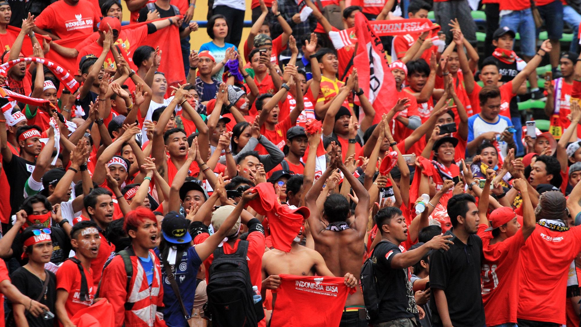 Suporter Fans Indonesia U-23