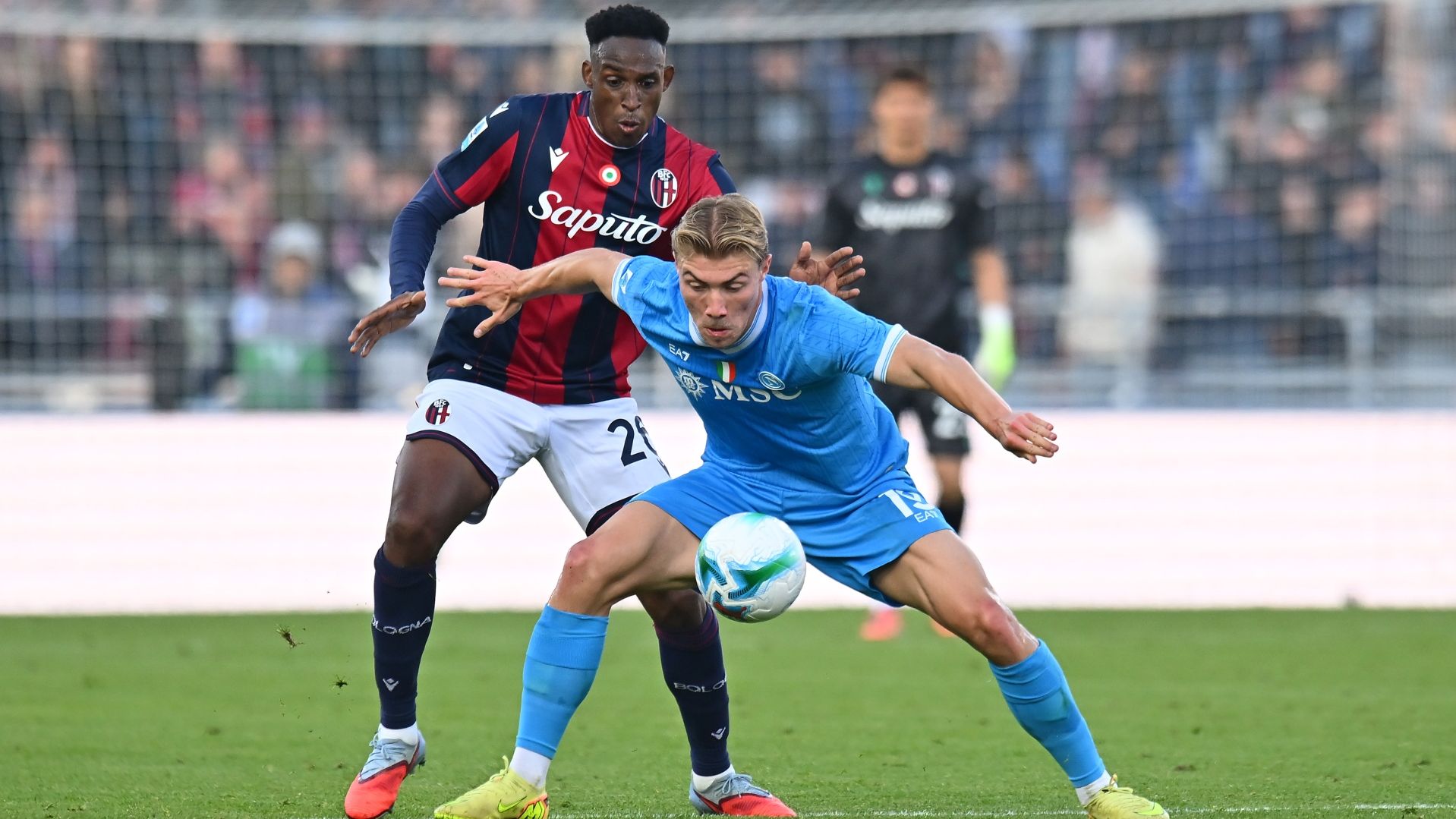 Lucumi Hojlund Bologna Napoli