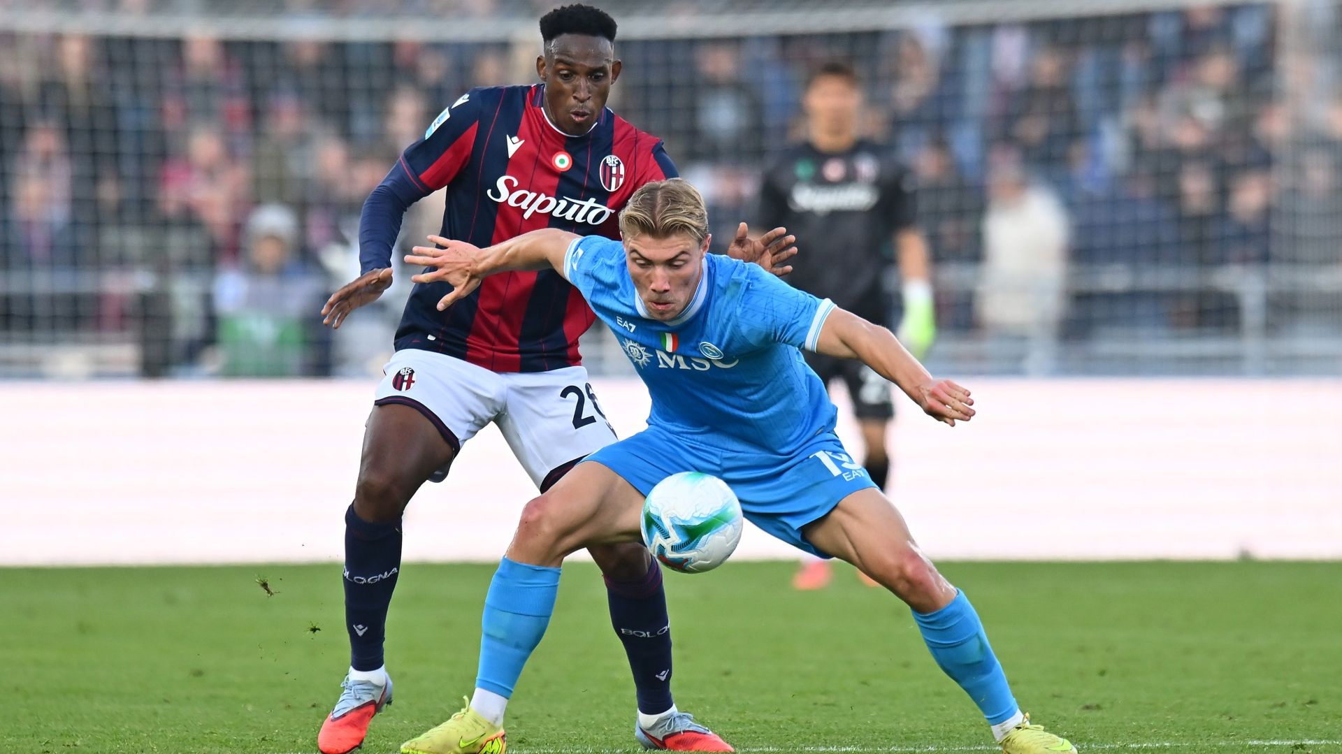 Lucumi Hojlund Bologna Napoli