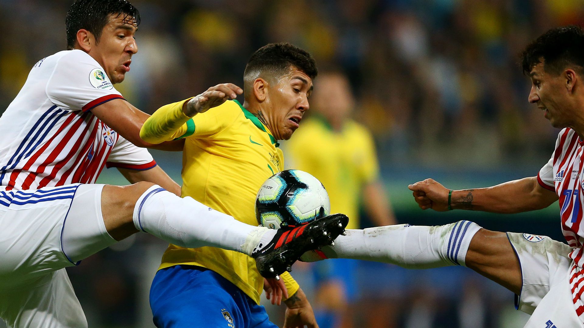 Firmino Brasil seleção Paraguai Copa América 27 06 2019