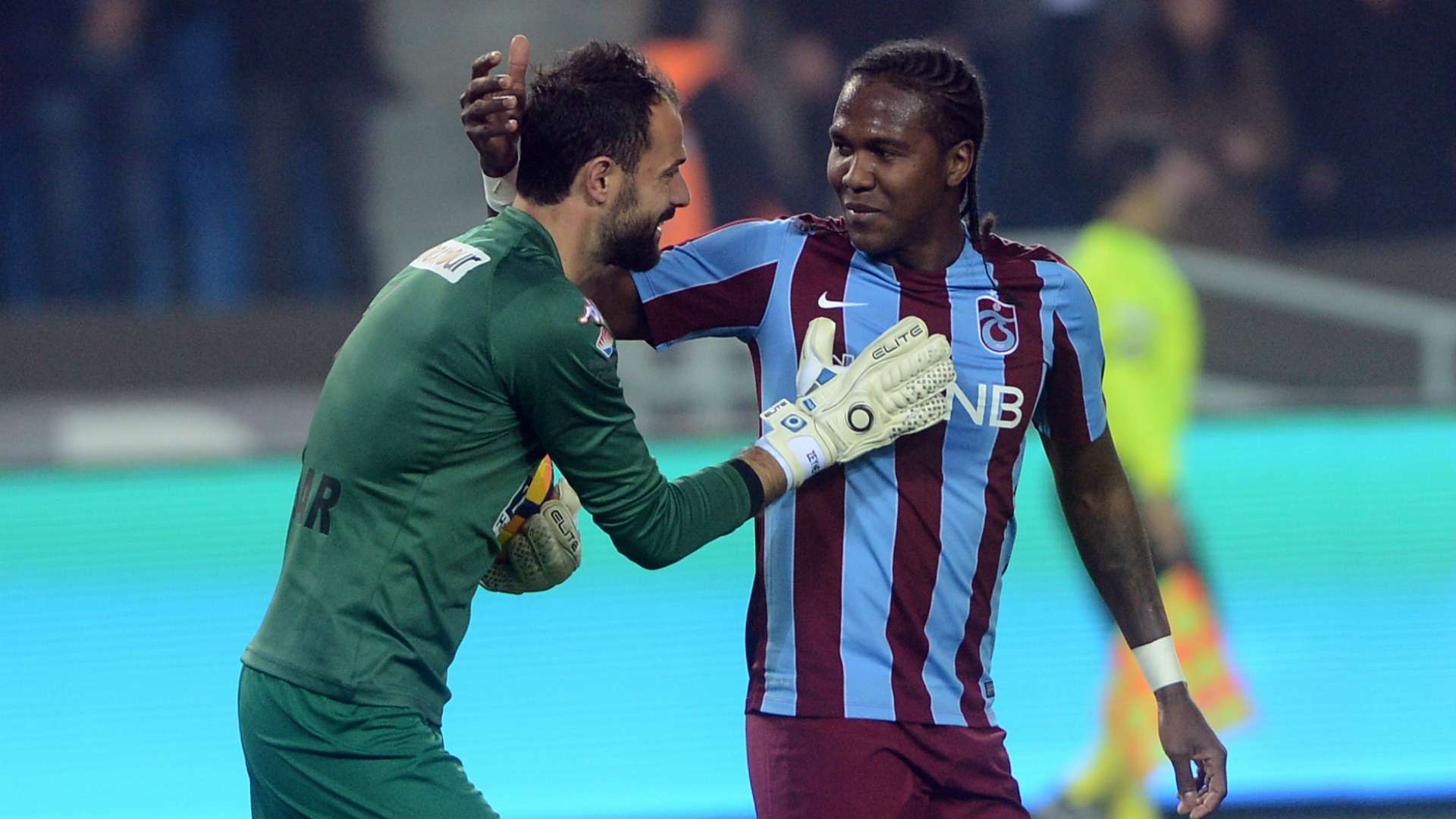 Haydar Yilmaz Hugo Rodallega Trabzonspor Alanyaspor STSL 02202017