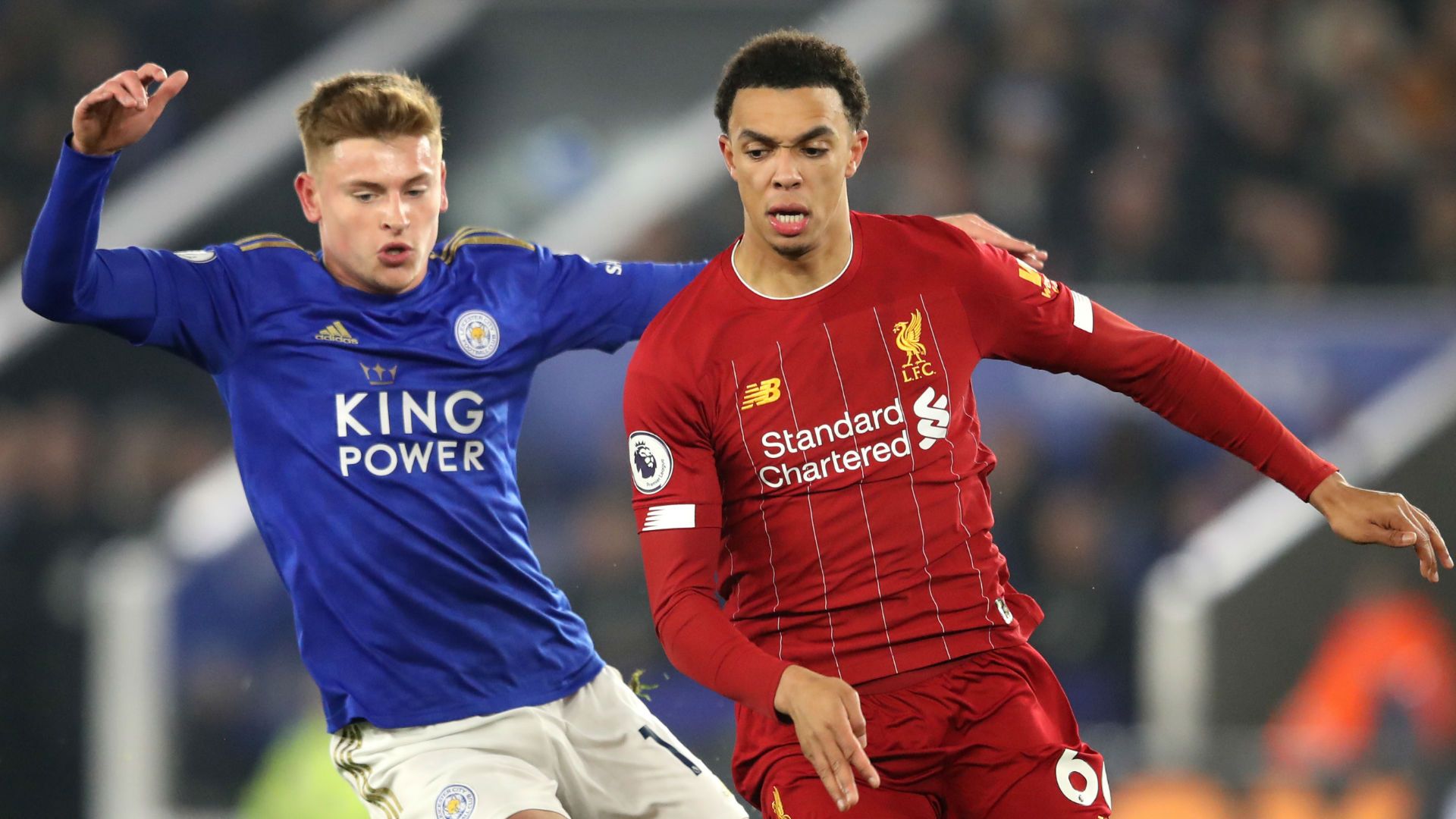 Alexander-Arnold Barnes Liverpool Leicester