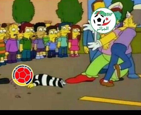 meme Colombia Argelia