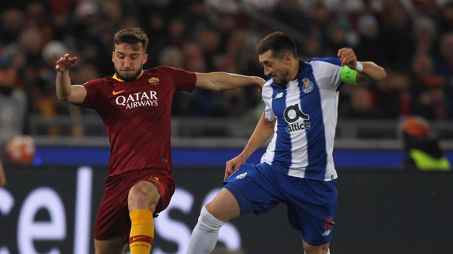 Héctor Herrera Roma Porto Champions League
