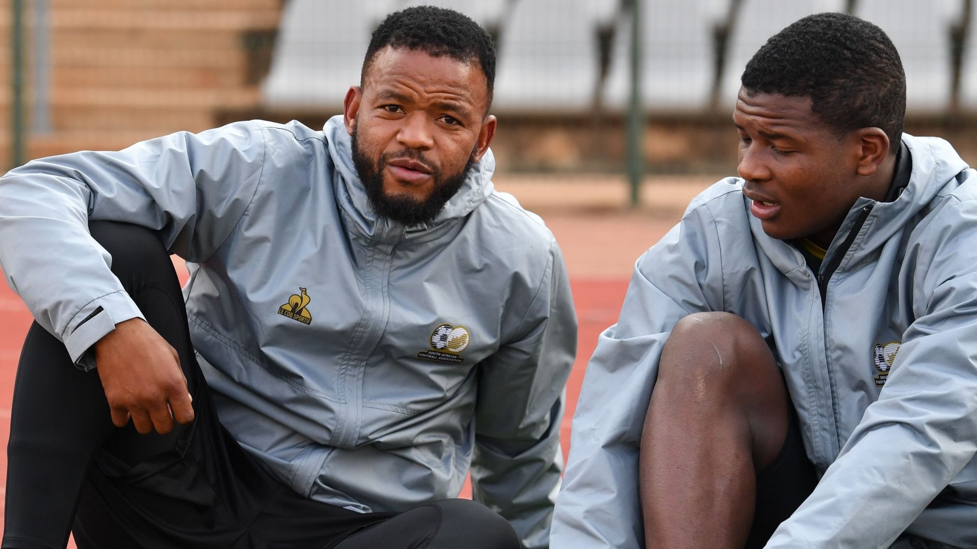 Sipho Mbule and Mbekezeli Mbokazi, Bafana Bafana