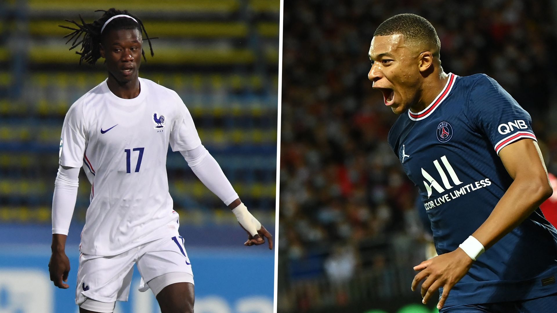 Eduardo Camavinga, Kylian Mbappe GFX