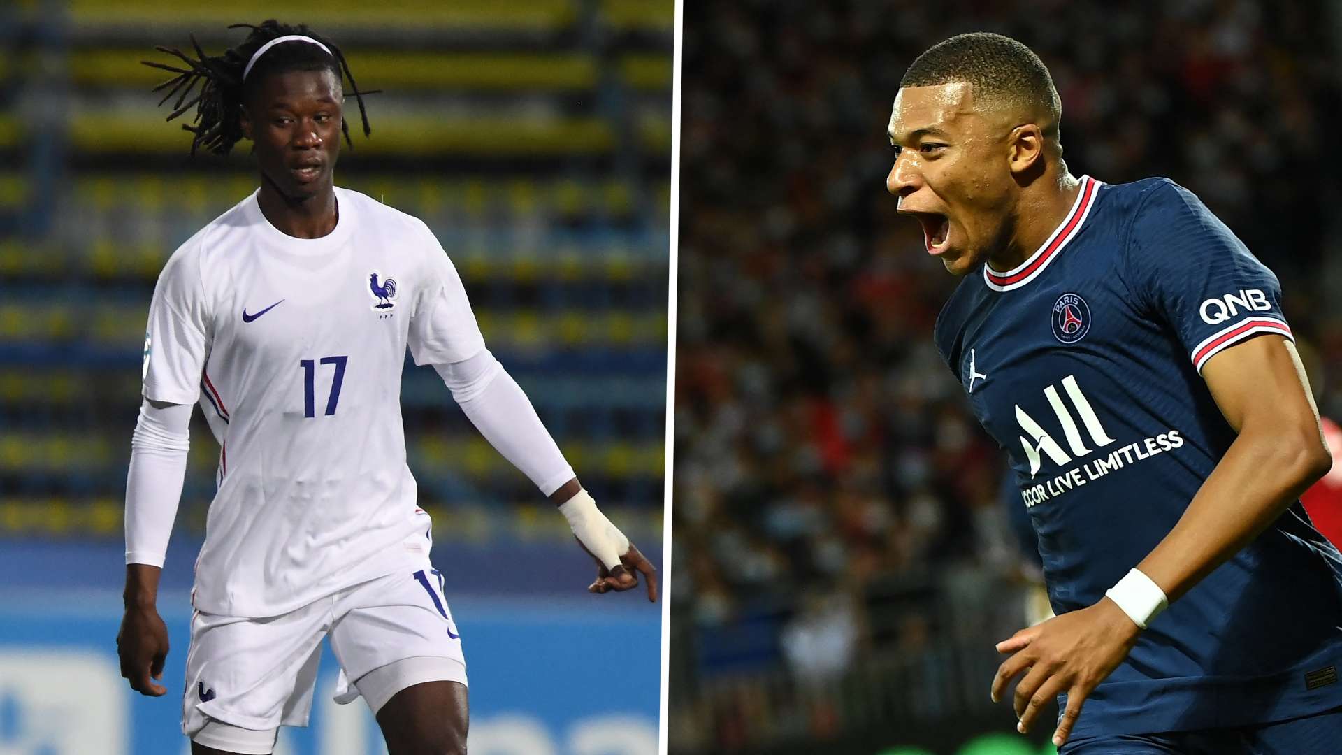 Eduardo Camavinga, Kylian Mbappe GFX