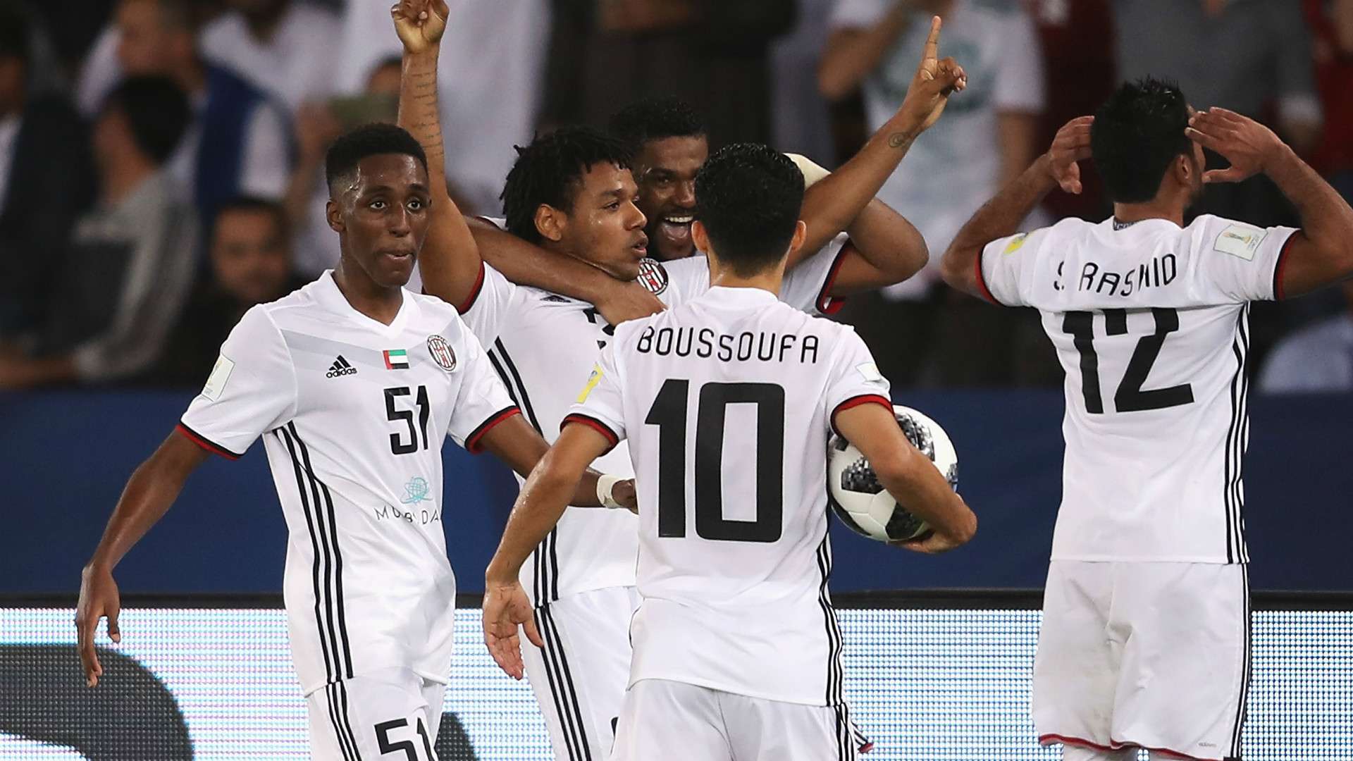 Al Jazira celebrate
