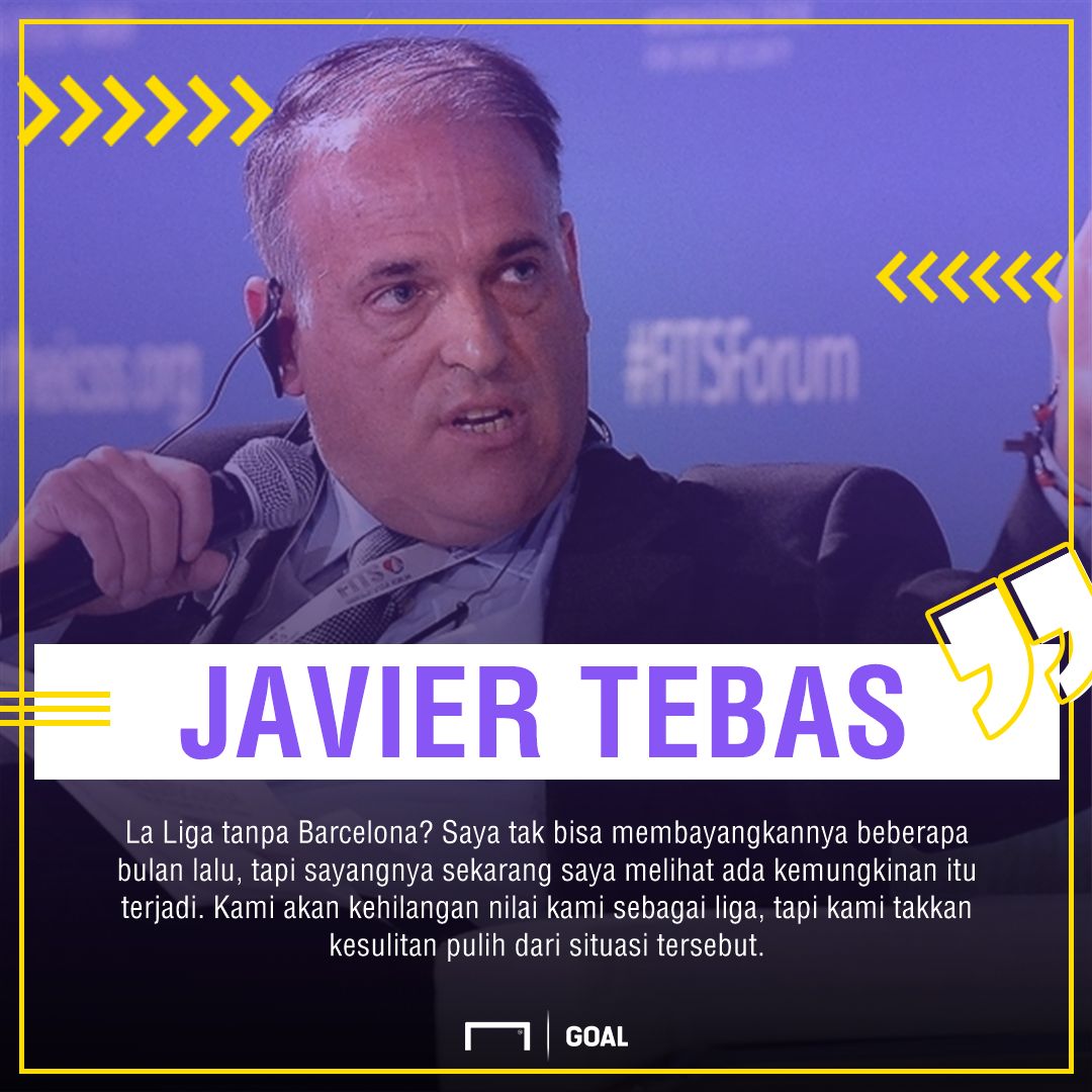 GFXID - Javier Tebas, Presiden La Liga