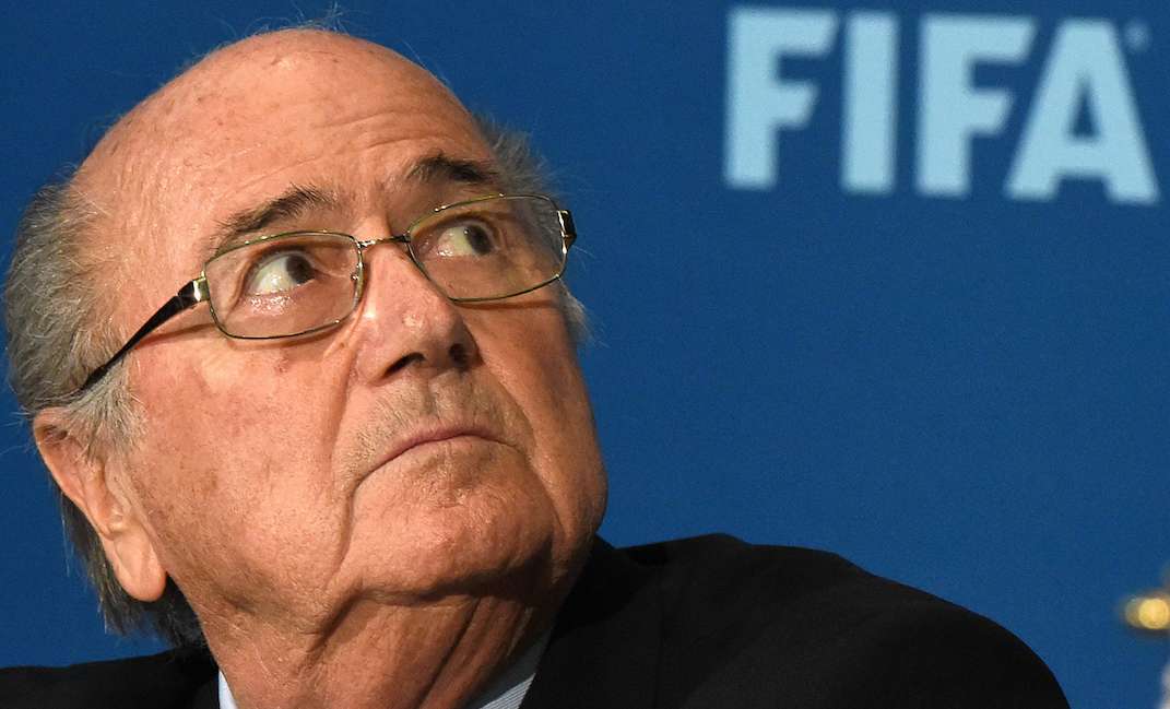 The fifa president joseph blatter - Club World Cup 2014