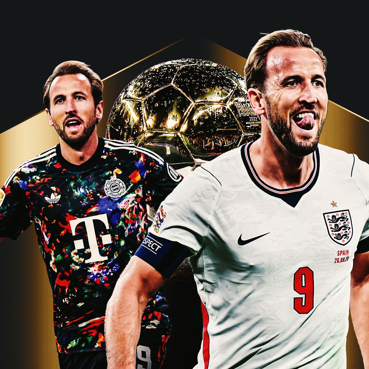 Harry Kane Ballon d'Or 1:1