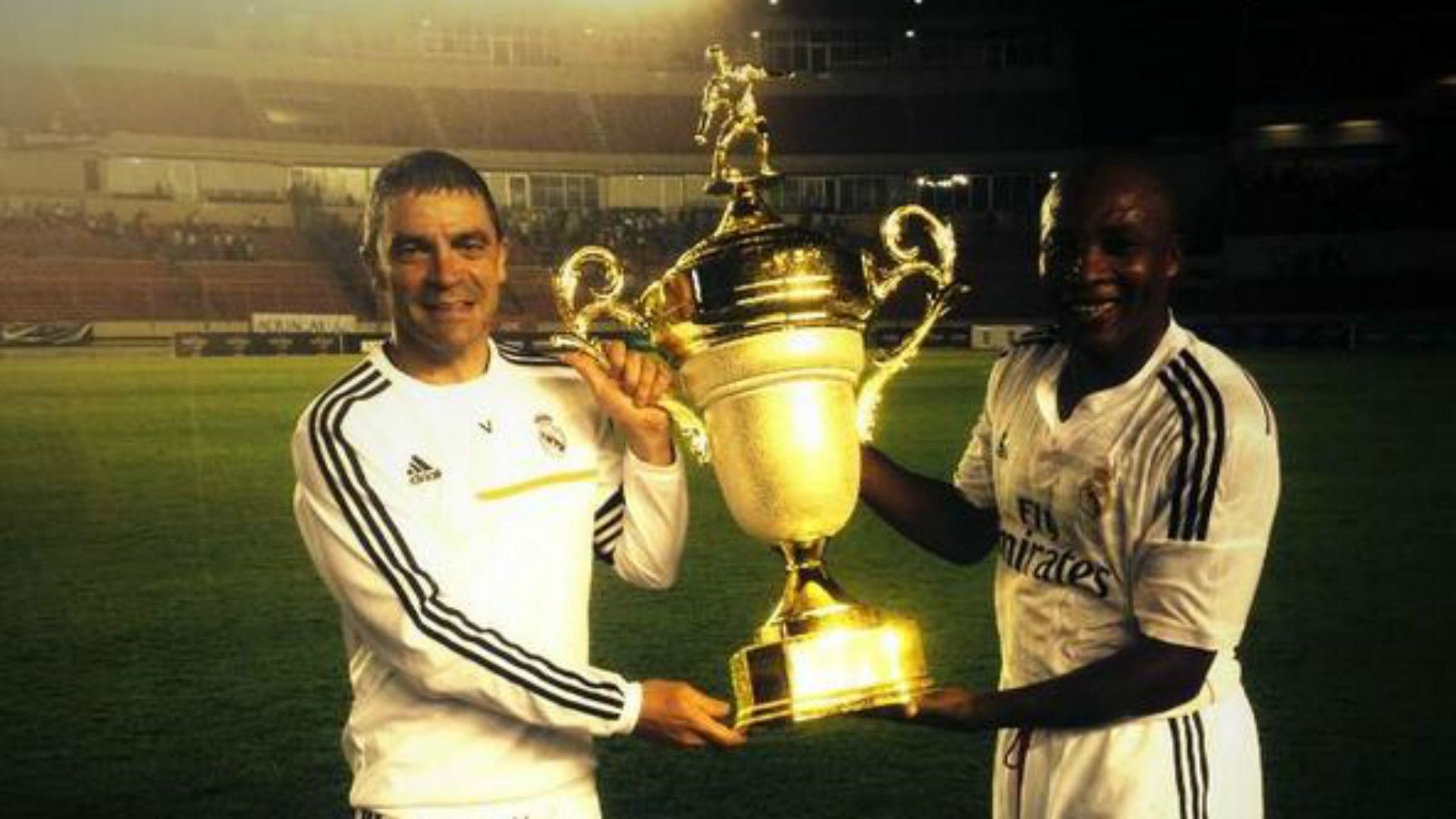 Edwin Congo - Copa de las Leyendas2014 Real Madrid 1 Barcelona