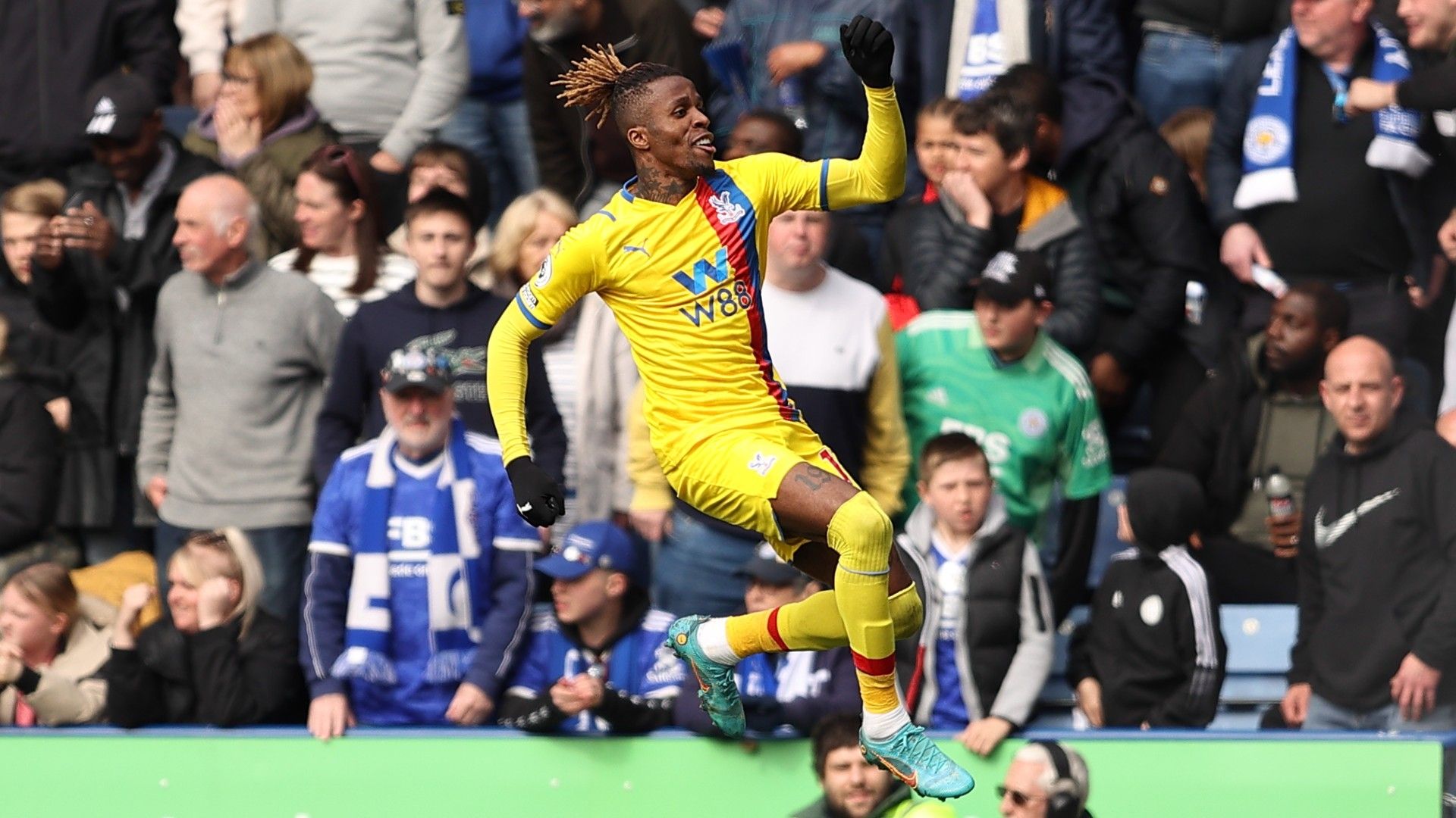 Wilfried Zaha of Crystal Palace and Ivory Coast.
