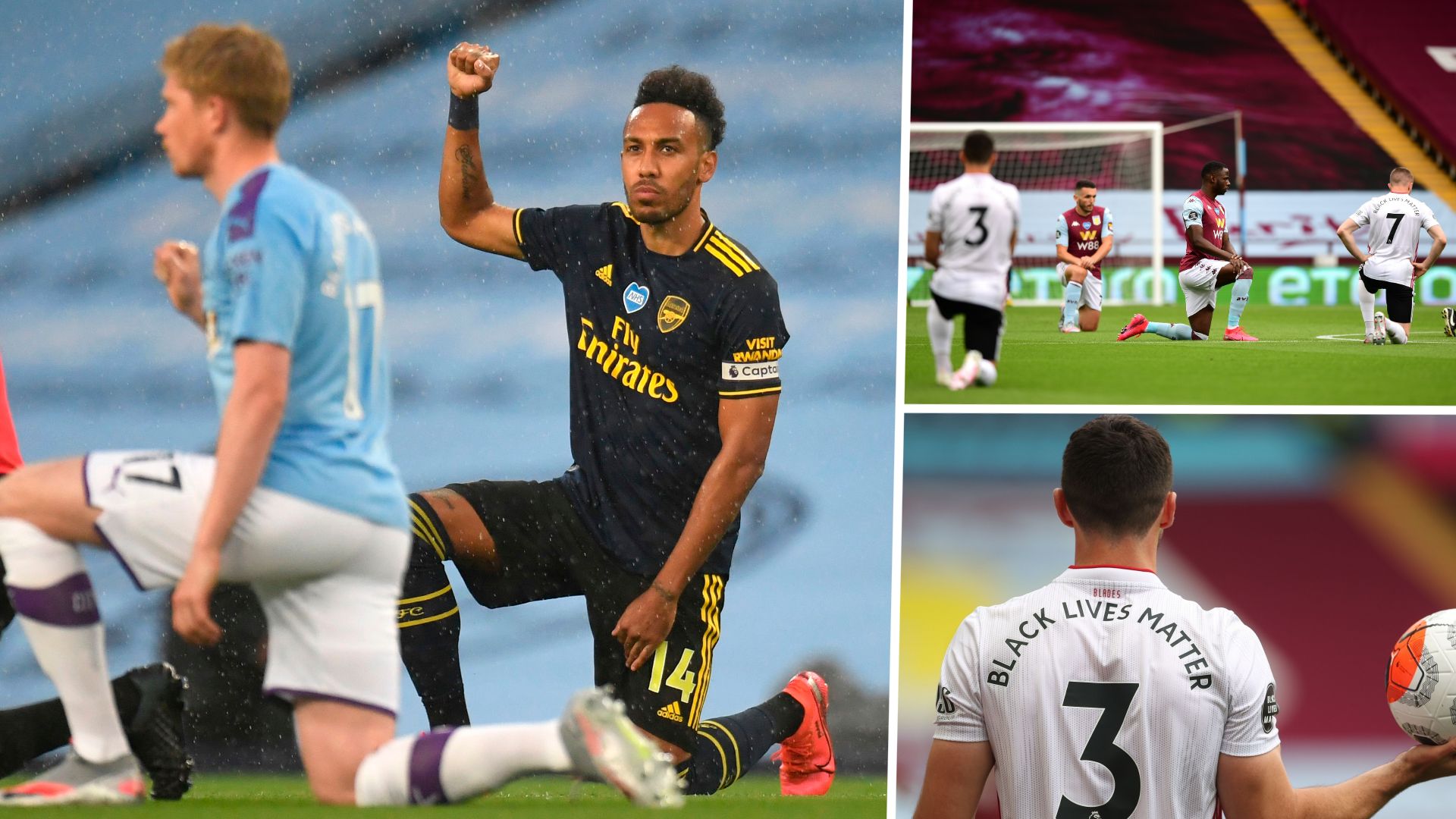 Premier League kneel 2020