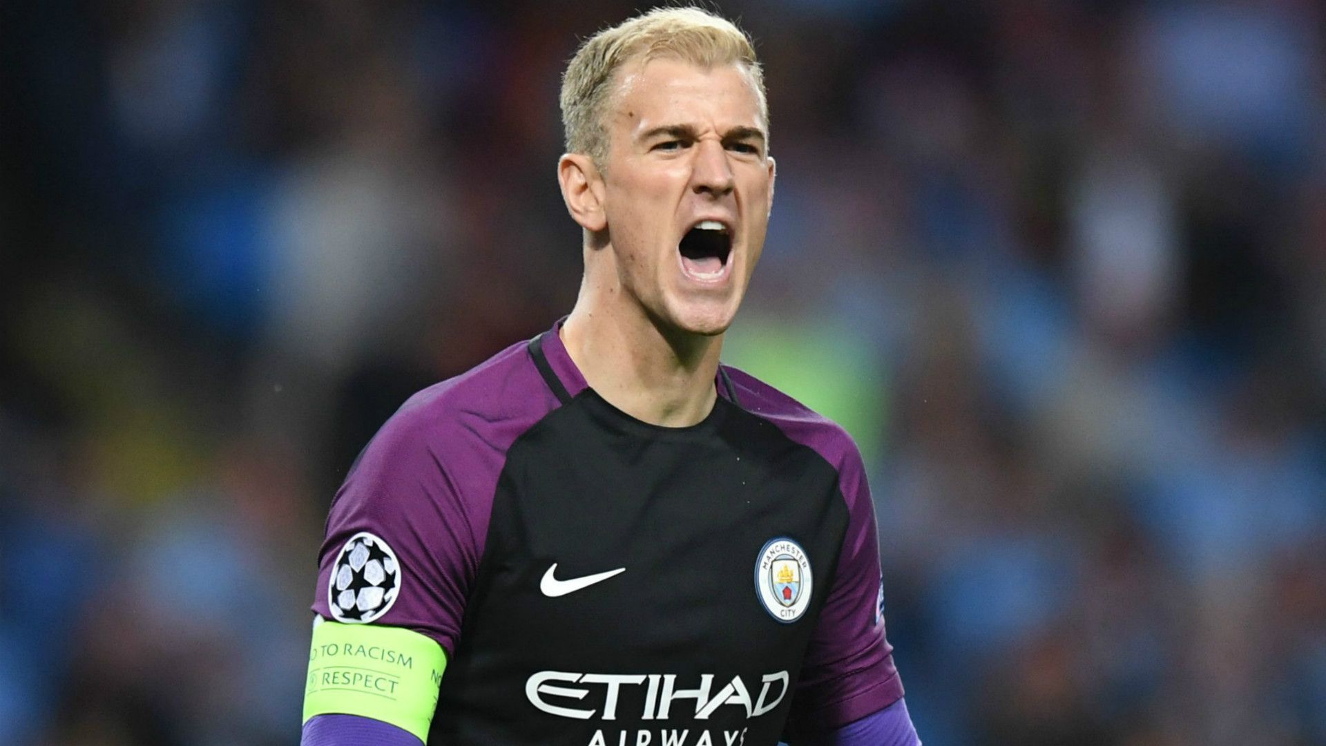 Joe Hart Manchester City Champions League