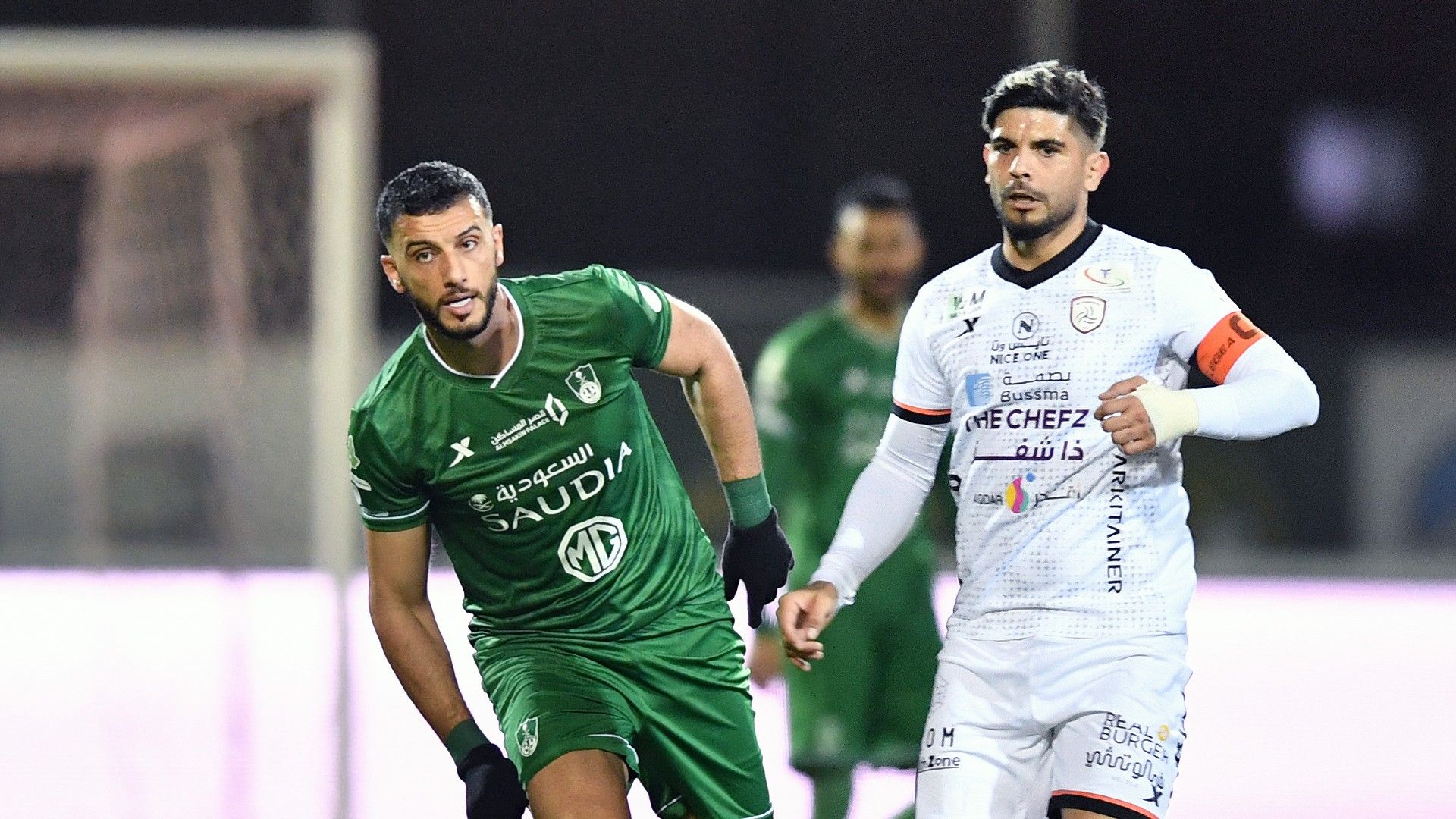 Omar Al Somah - Éver Banega - spl - ahli - shabab 22-2-2021