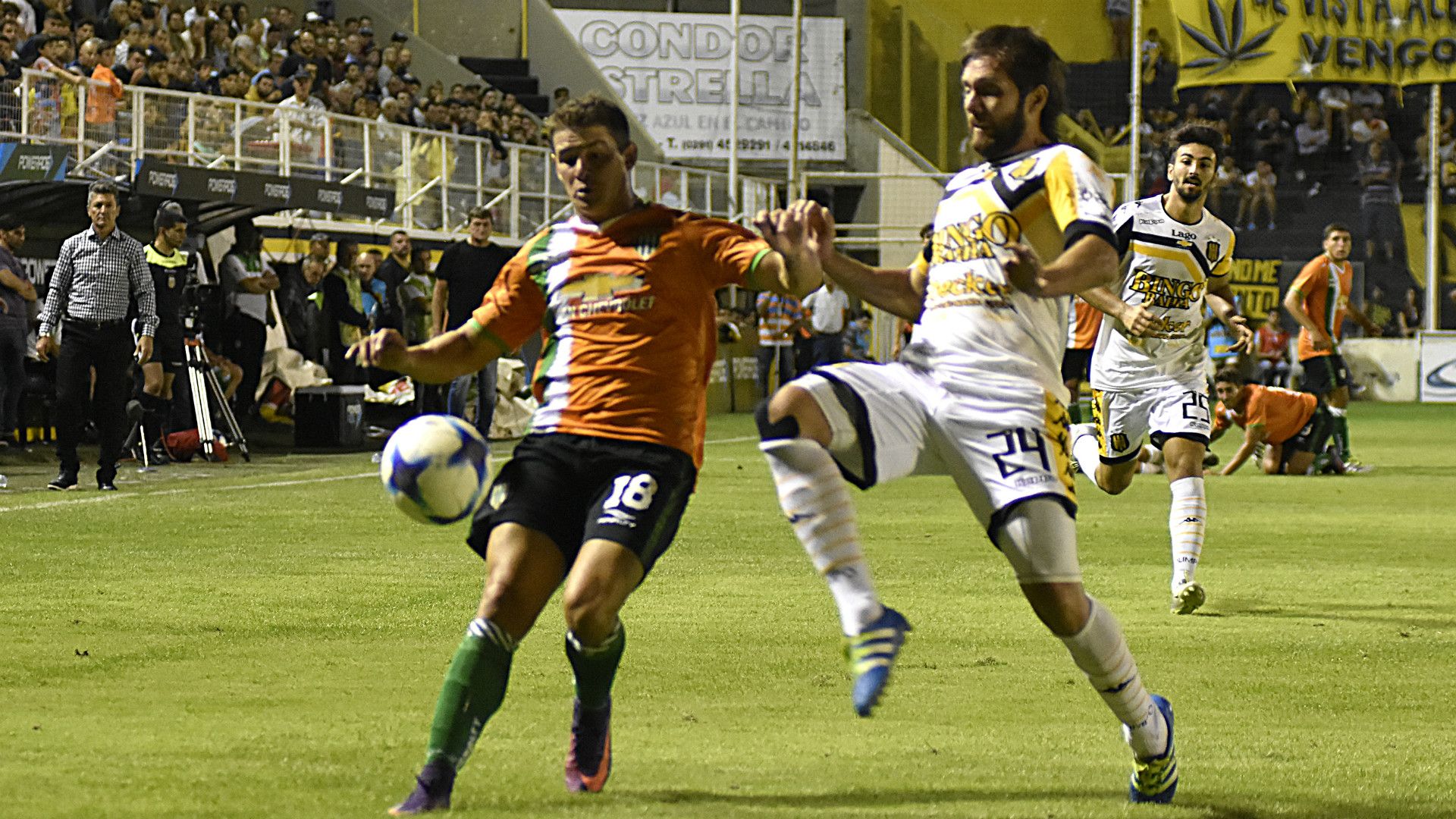 Mauricio Sperduti Ezequiel Parnisari Olimpo Banfield Primera Division Argentina 19032016