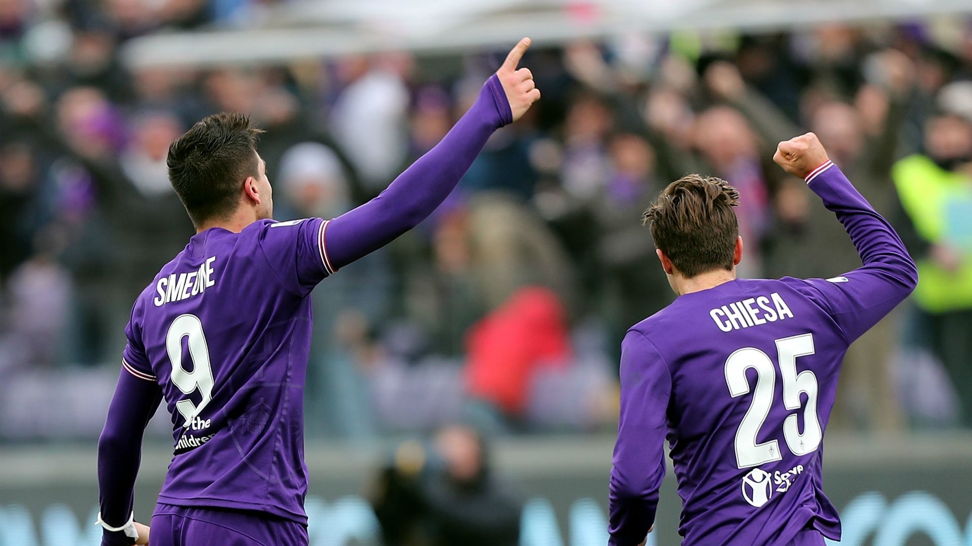 Giovanni Simeone Federico Chiesa Fiorentina Milan Serie A