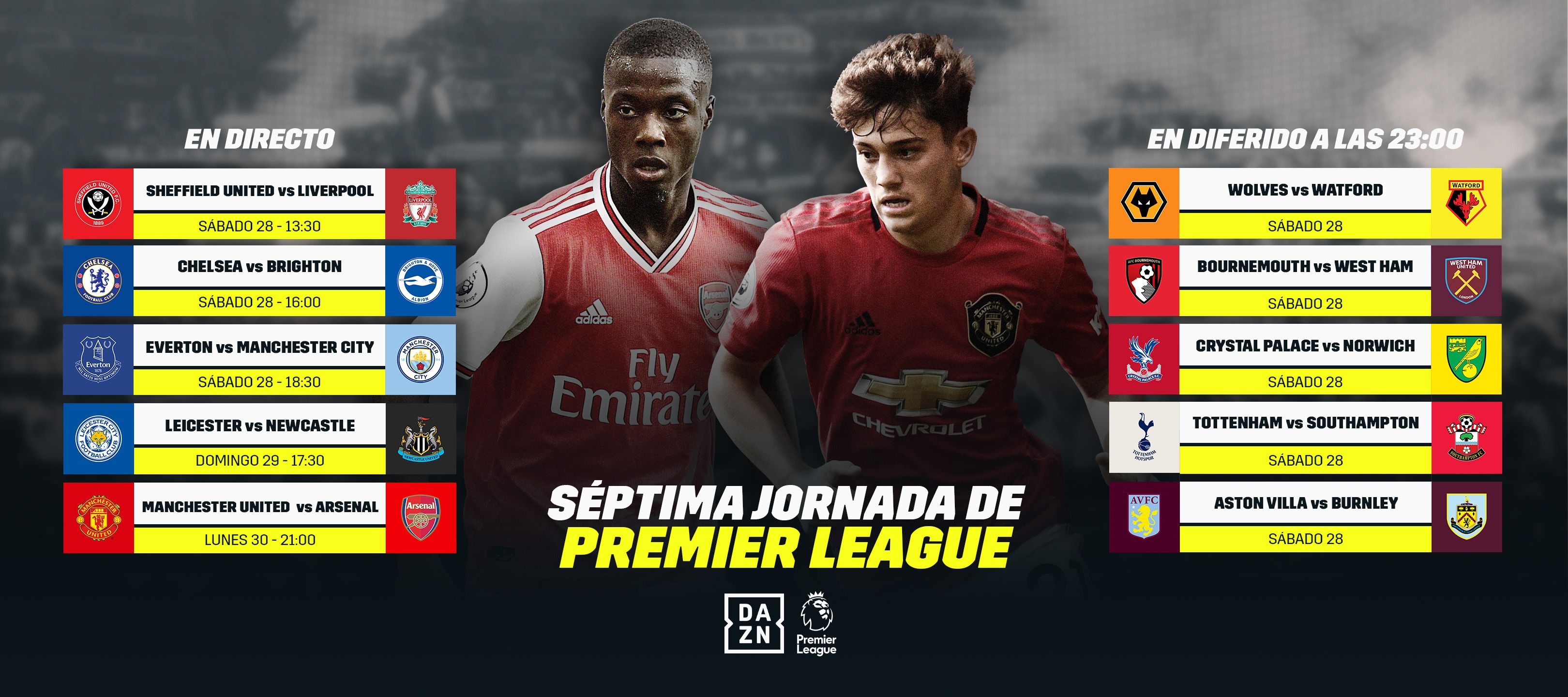 Jornada 7 Premier League