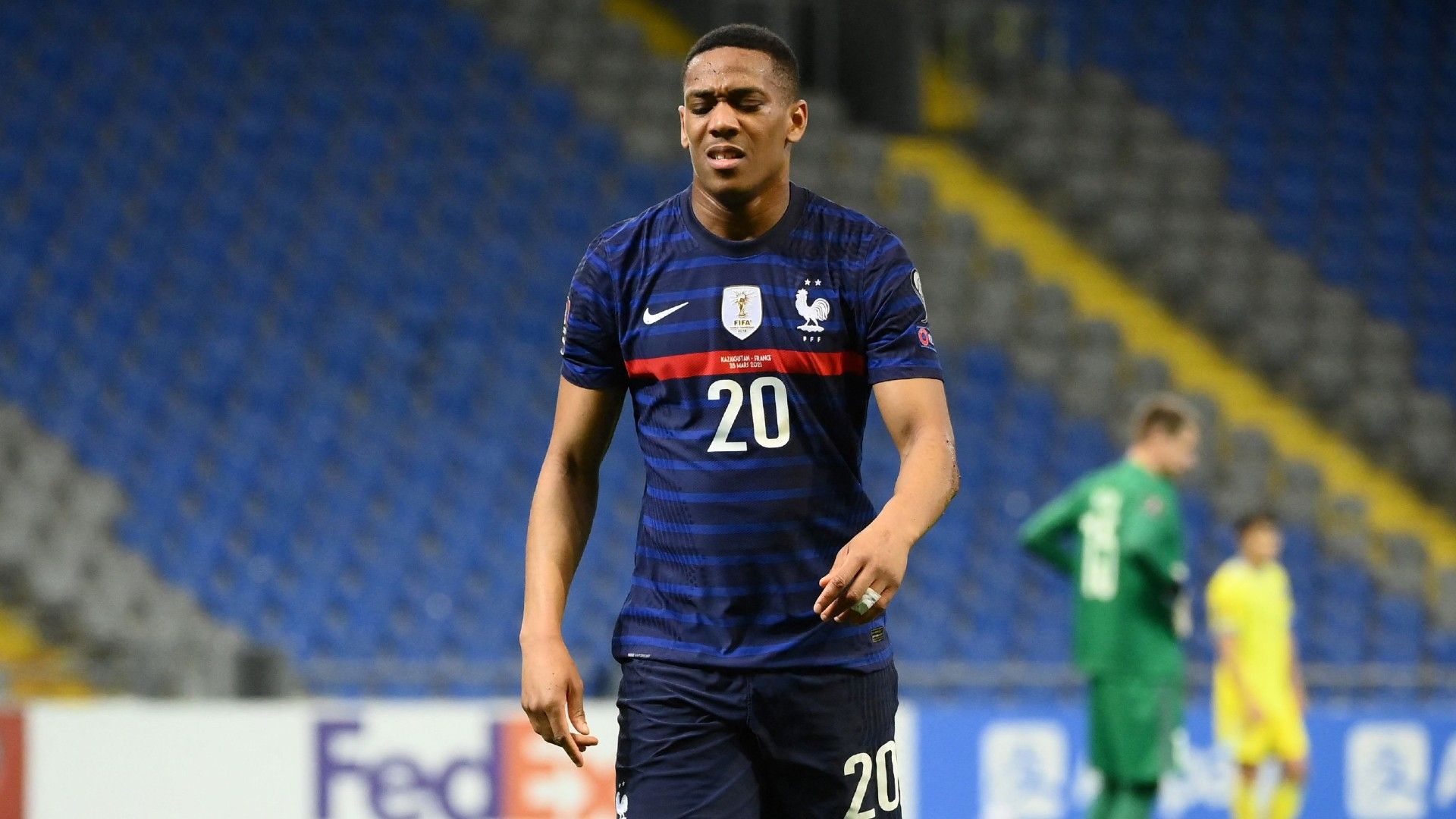 Anthony Martial Kazakhstan vs France 2022 World Cup qualifier