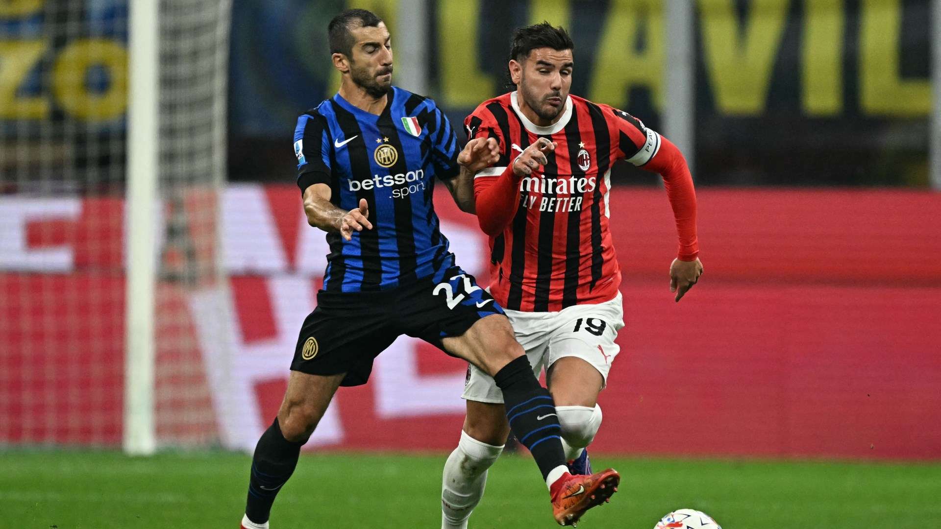 Mkhitaryan Theo Hernandez Inter Milan