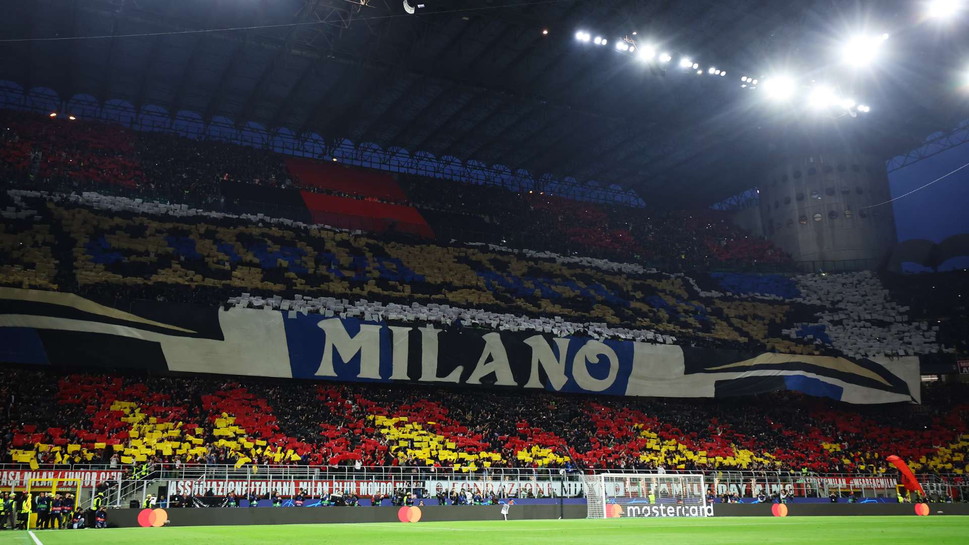 Inter fans Curva Nord