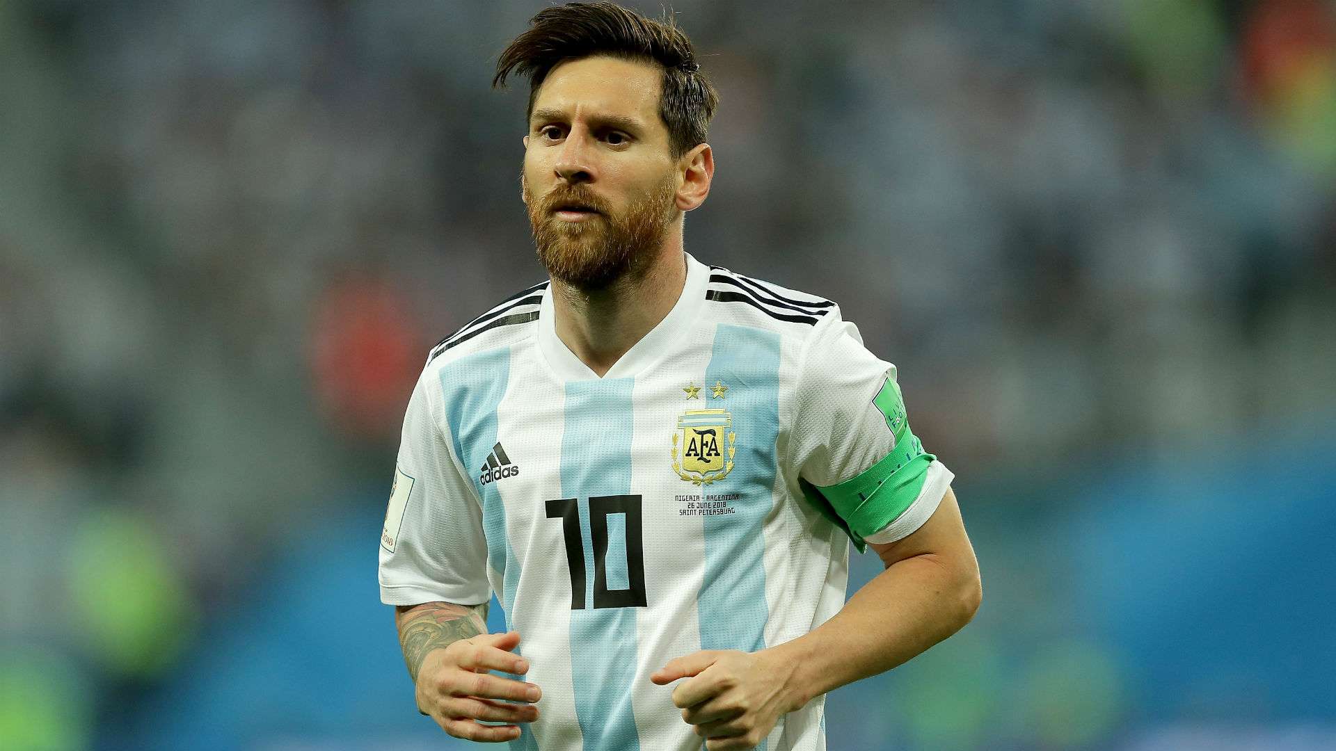 Lionel Messi Argentina Nigeria World Cup Russi 2018 26062018