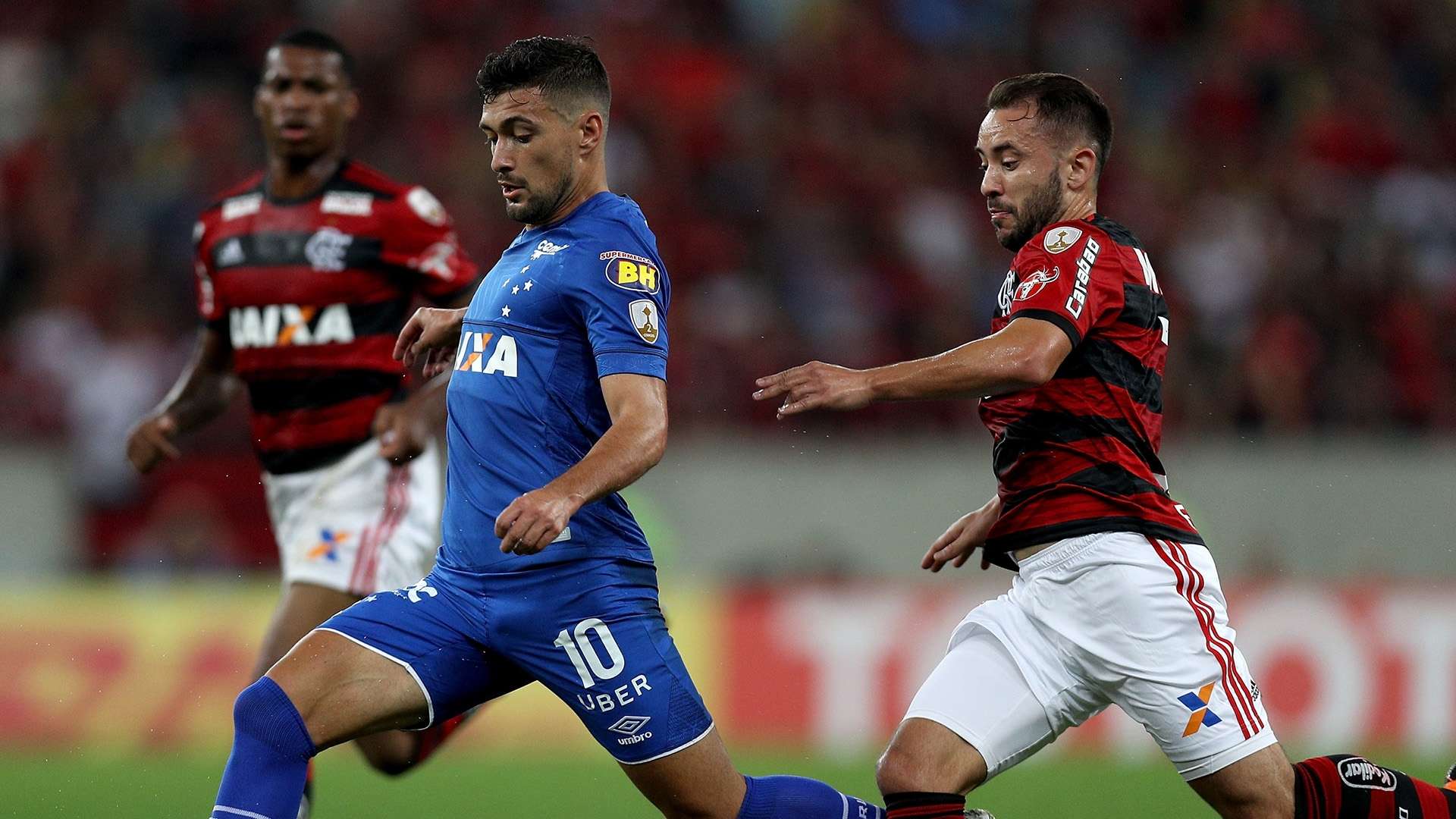 Arrascaeta Everton Ribeiro Flamengo Cruzeiro Copa Libertadores 08082018