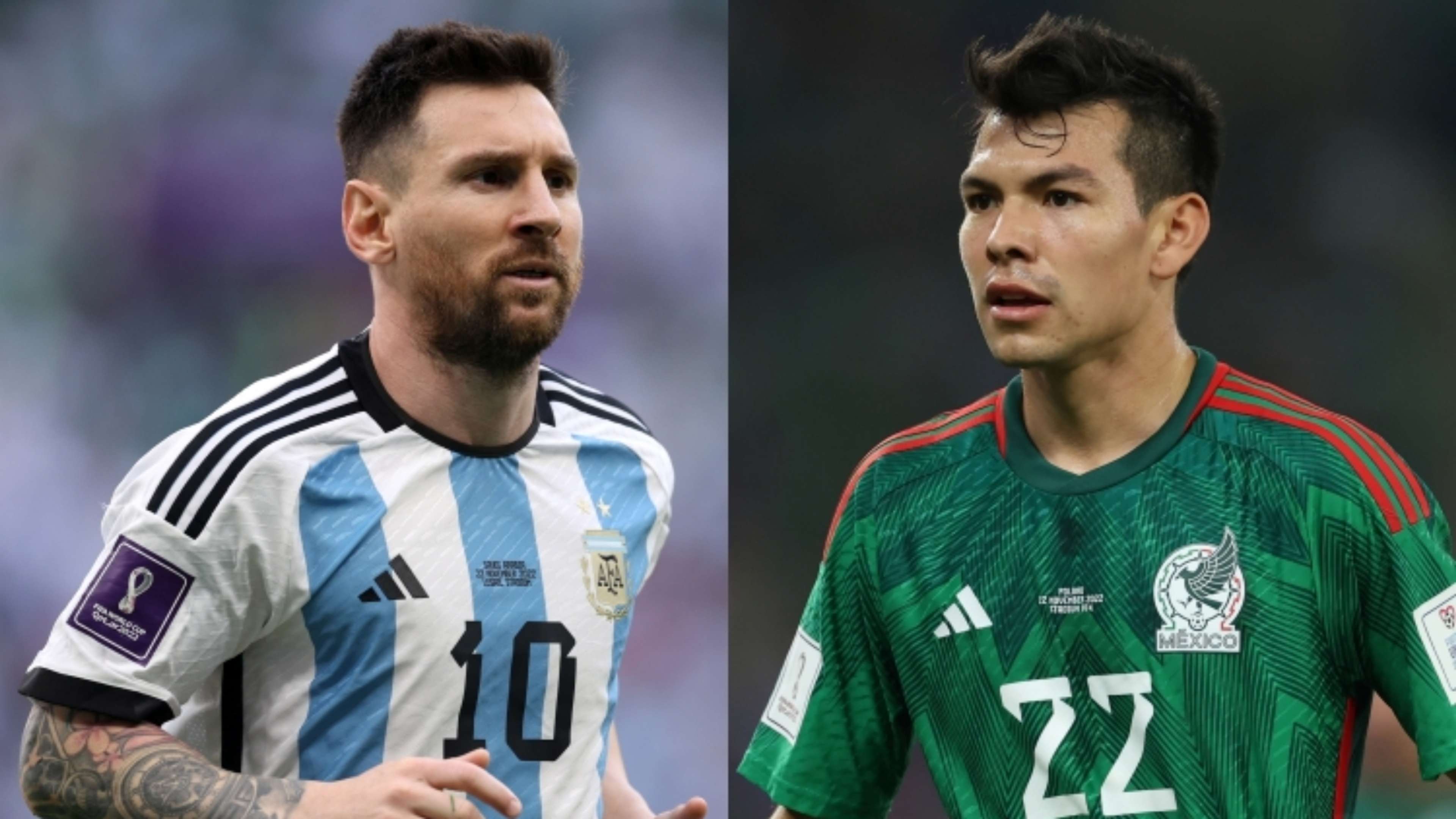 Lionel Messi Argentina Hirving Lozano Mexico