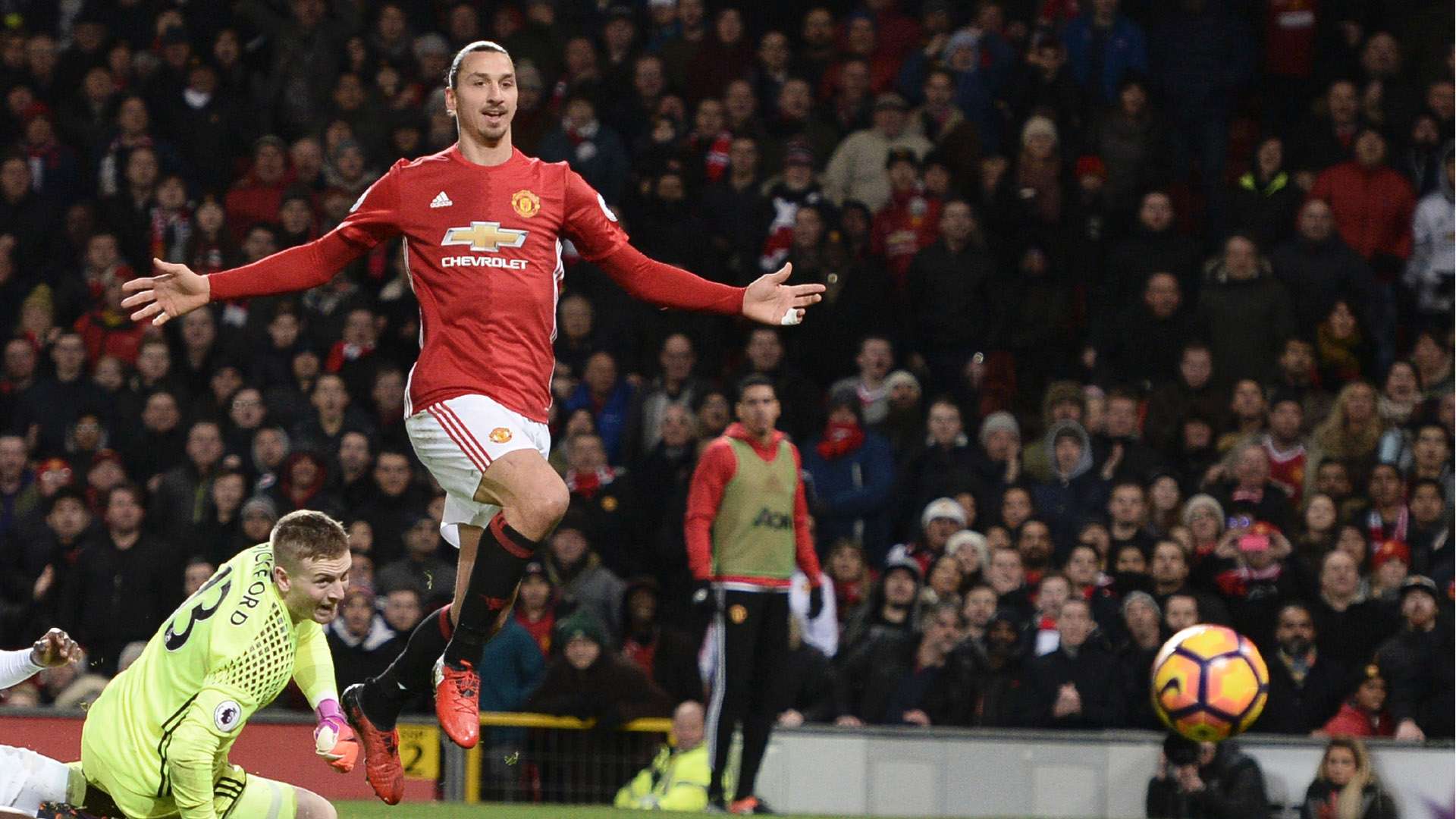 Zlatan Ibrahimovic Manchester United Premier League