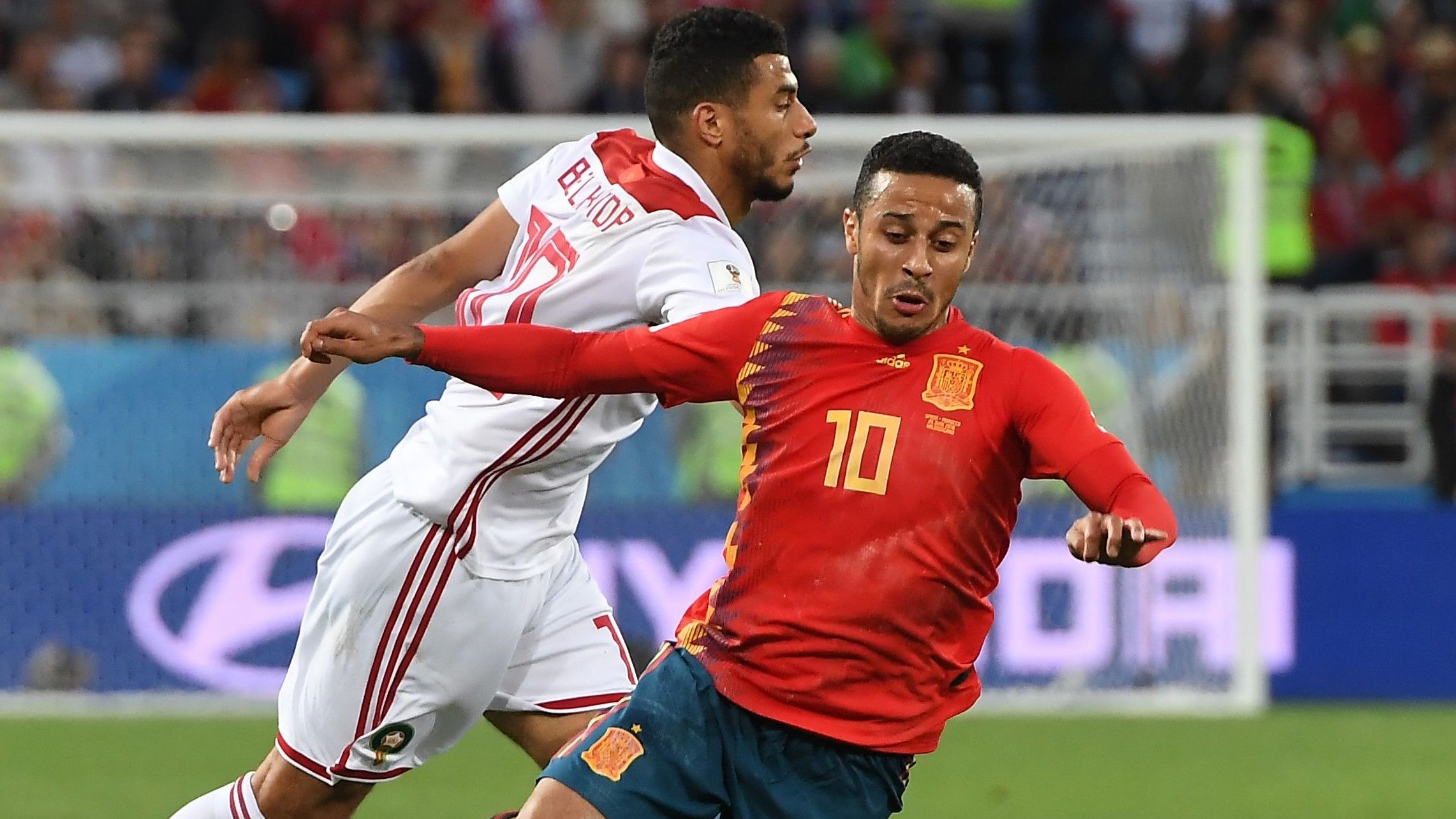 Thiago Alcantara Younes Belhanda Spain Morocco España Marruecos 25062018