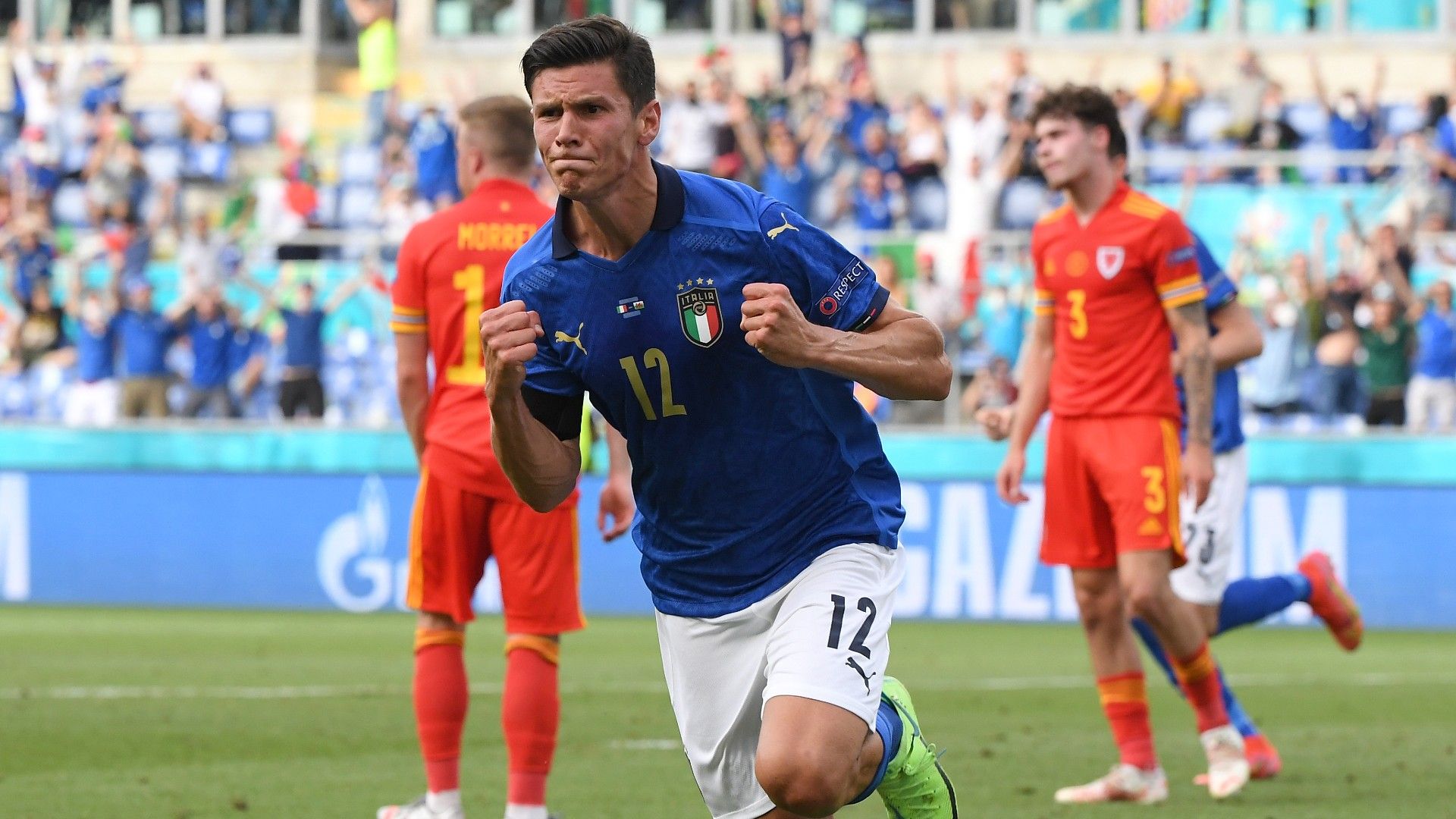 Matteo Pessina Italy Wales 20062021