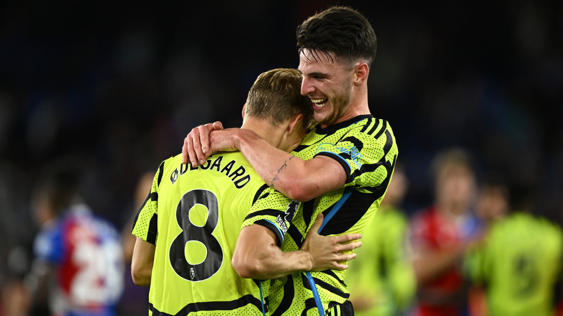 Arsenal vs Crystal Palace away game - Rice