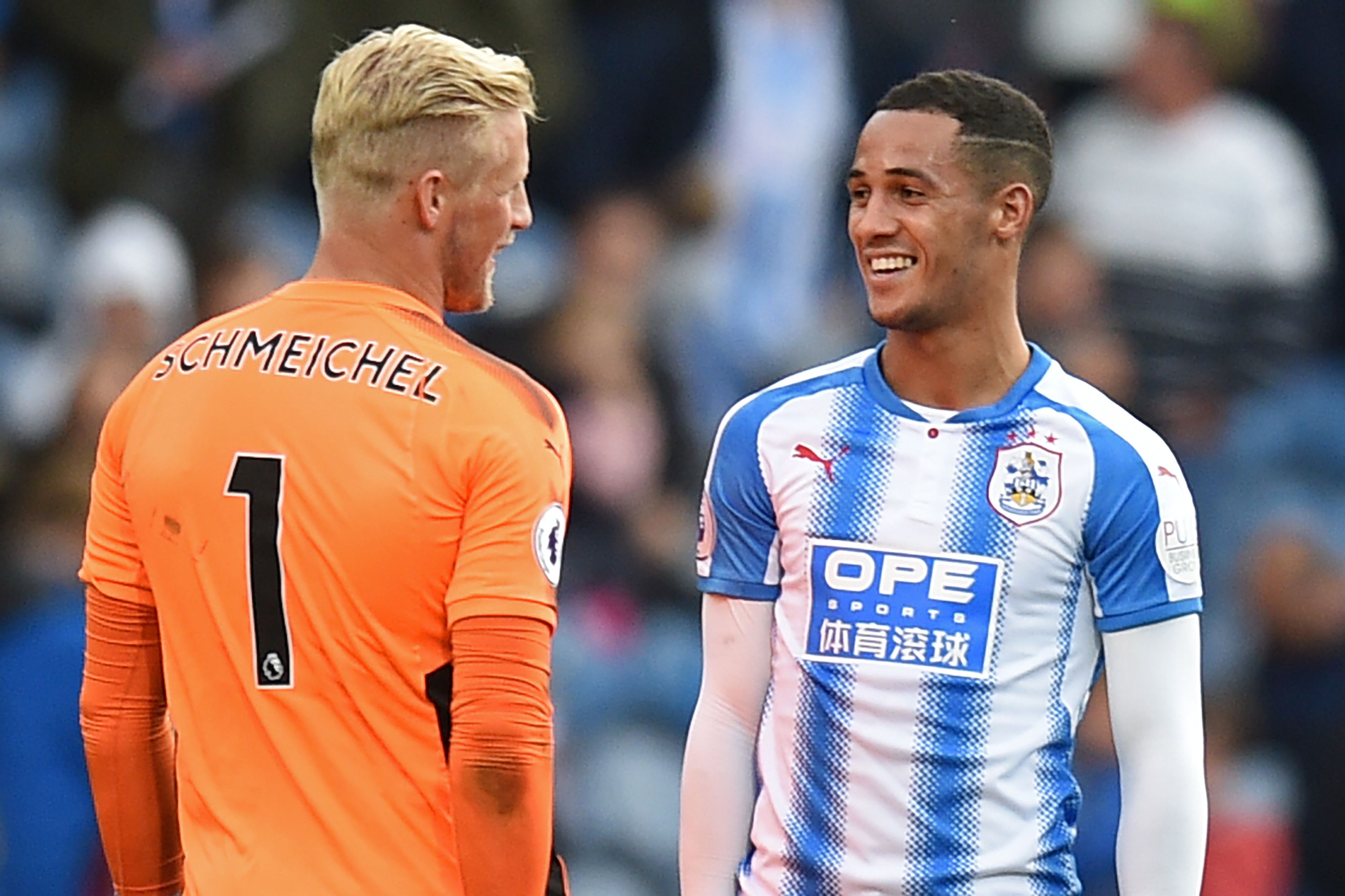 Kasper Schmeichel - Tom Ince