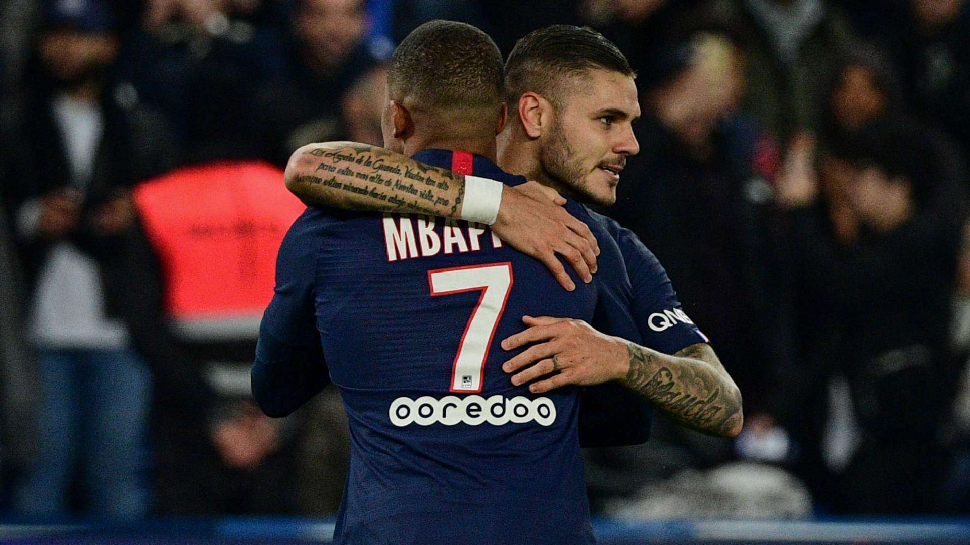 Mauro Icardi Kylian Mbappe PSG 2019-20
