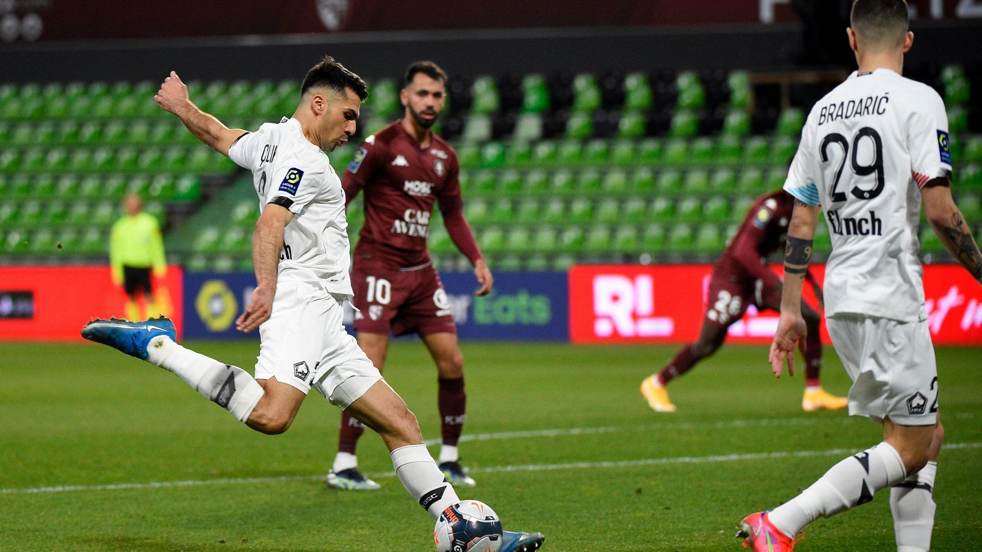 Mehmet Zeki Celik Metz vs Lille 04.09.2021