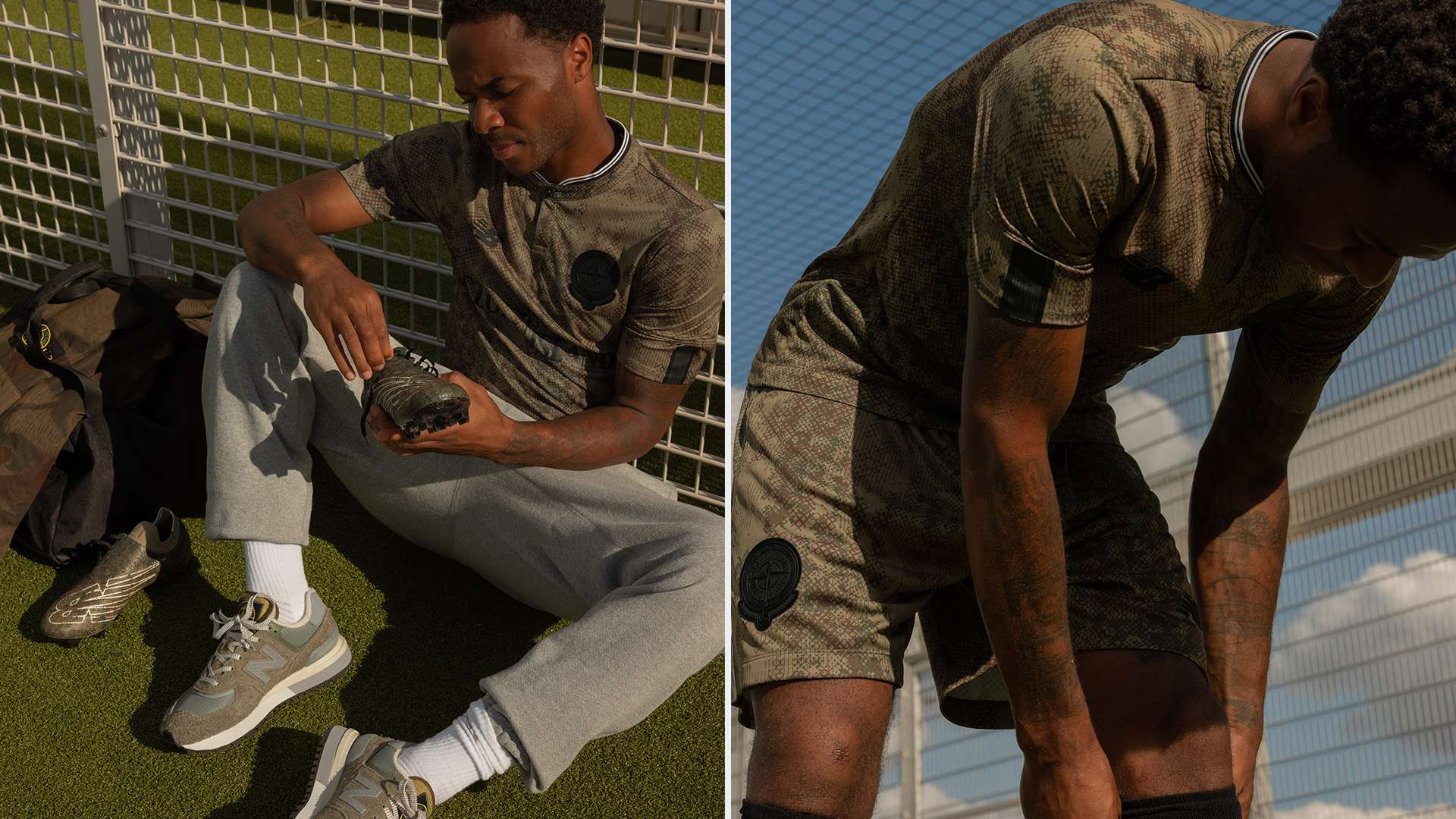 New Balance x Stone Island collab Sterling