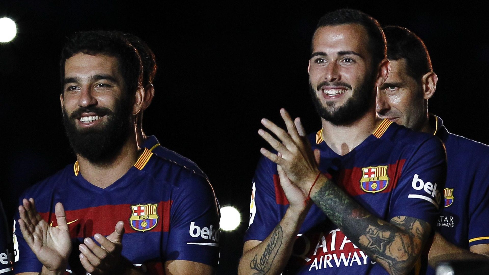 ARDA TURAN ALEIX VIDAL TROFEO GAMPER BARCELONA ROMA 20150805
