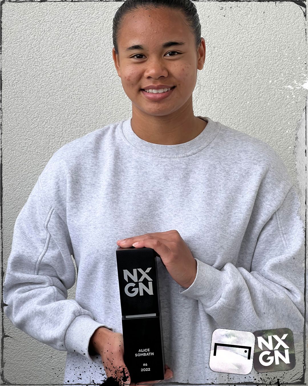 Alice Sombath NXGN 2022 Award GFX