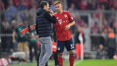 Niko Kovac Joshua Kimmich FC Bayern Bundesliga 061018