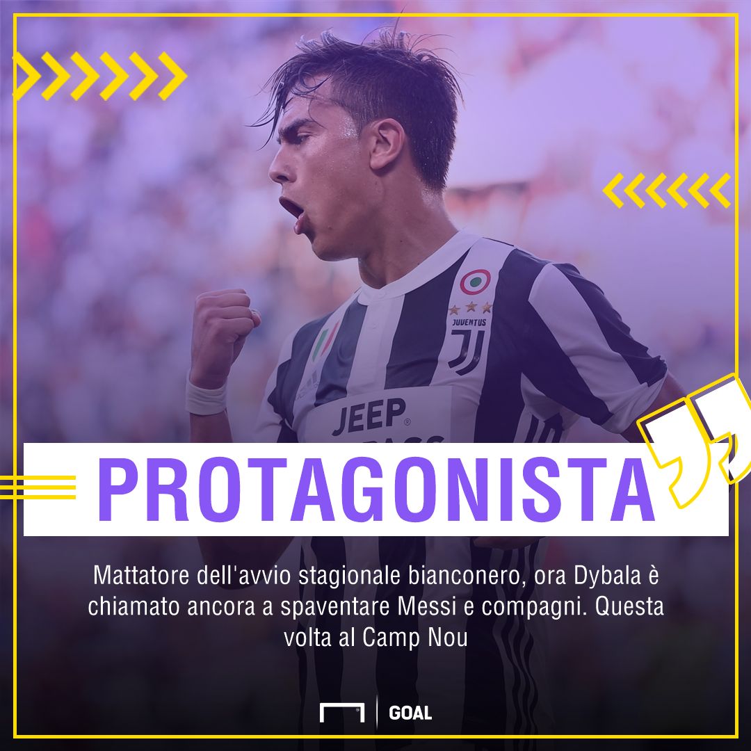 Dybala - Barcellona-Juventus